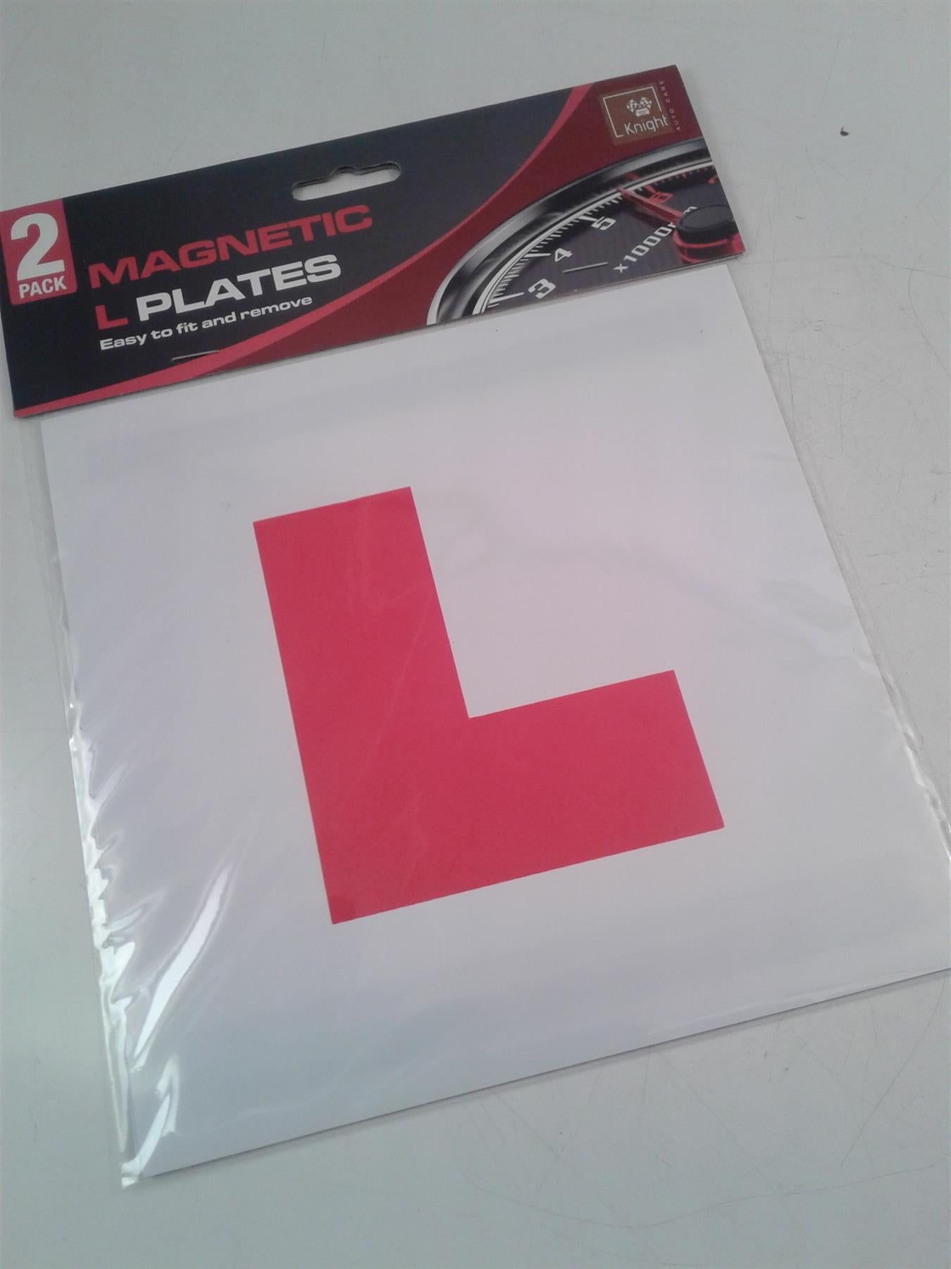 Knight Magnetic L Plates (2 pack)