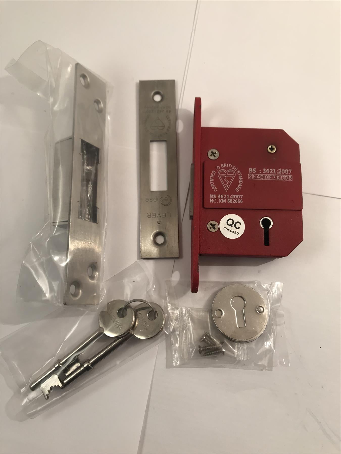 Eclipse BS3621 5 Lever Deadlock 63mm 70065