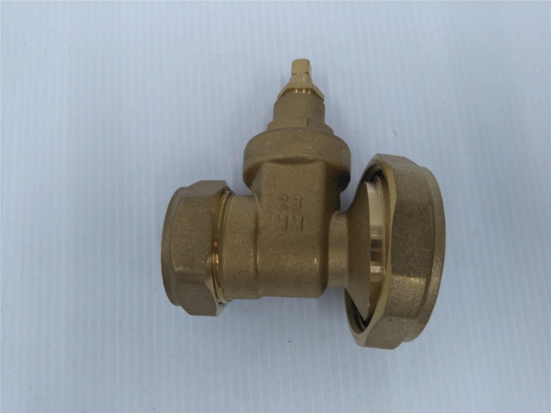 NEW MASTERFLOW 28mm BRASS GATE TYPE PUMP VALVE