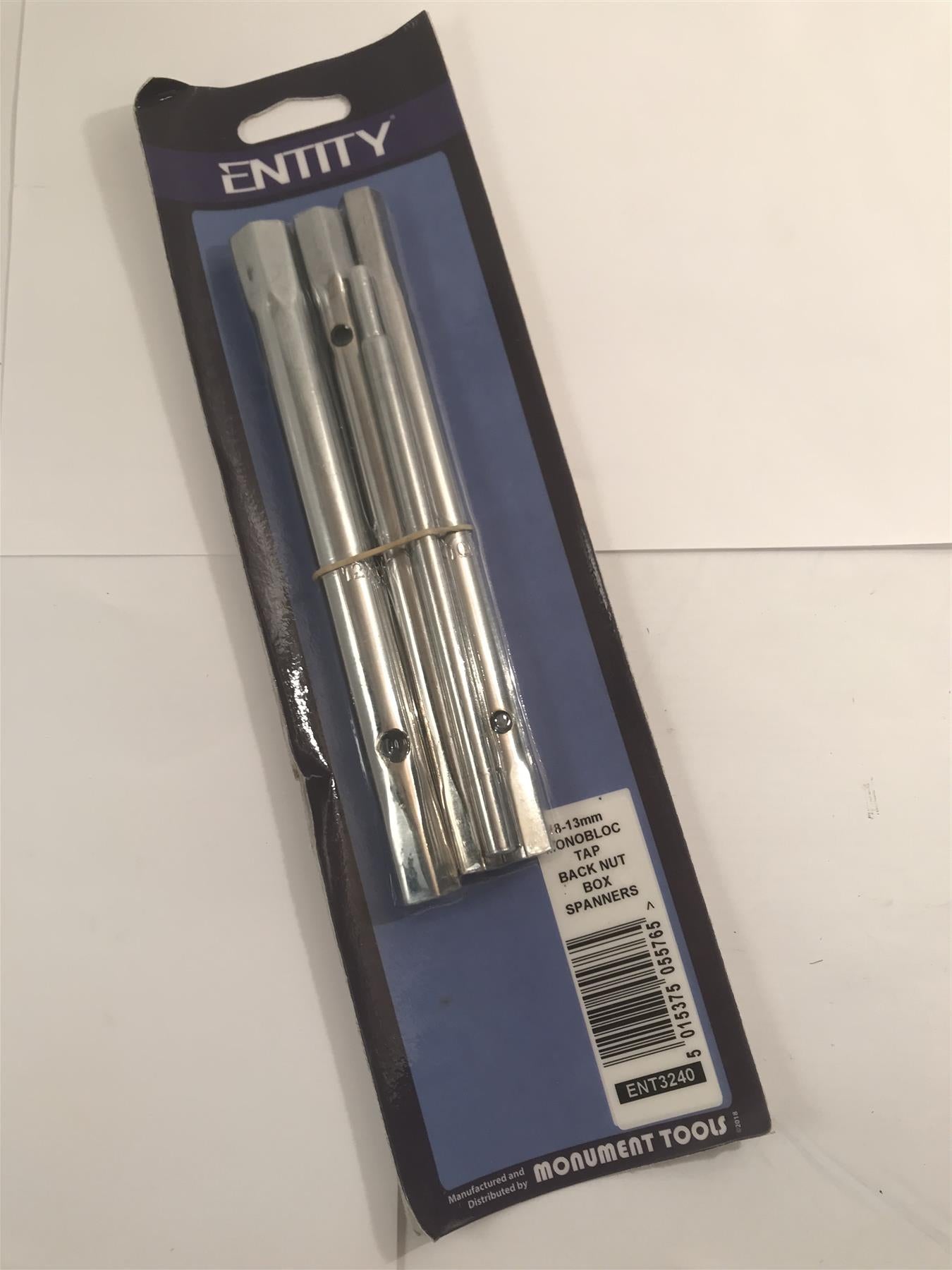 Entity 8x13mm Monoblock Tap Back Nut Box Spanners ENT3240