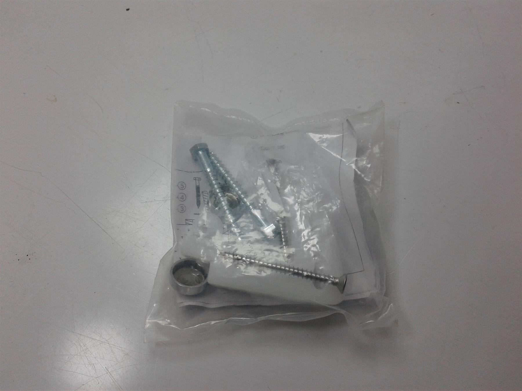 Bidet Side Fixing Bathroom WC Angled Floor Pan WC Fitting Kit -with Brackets