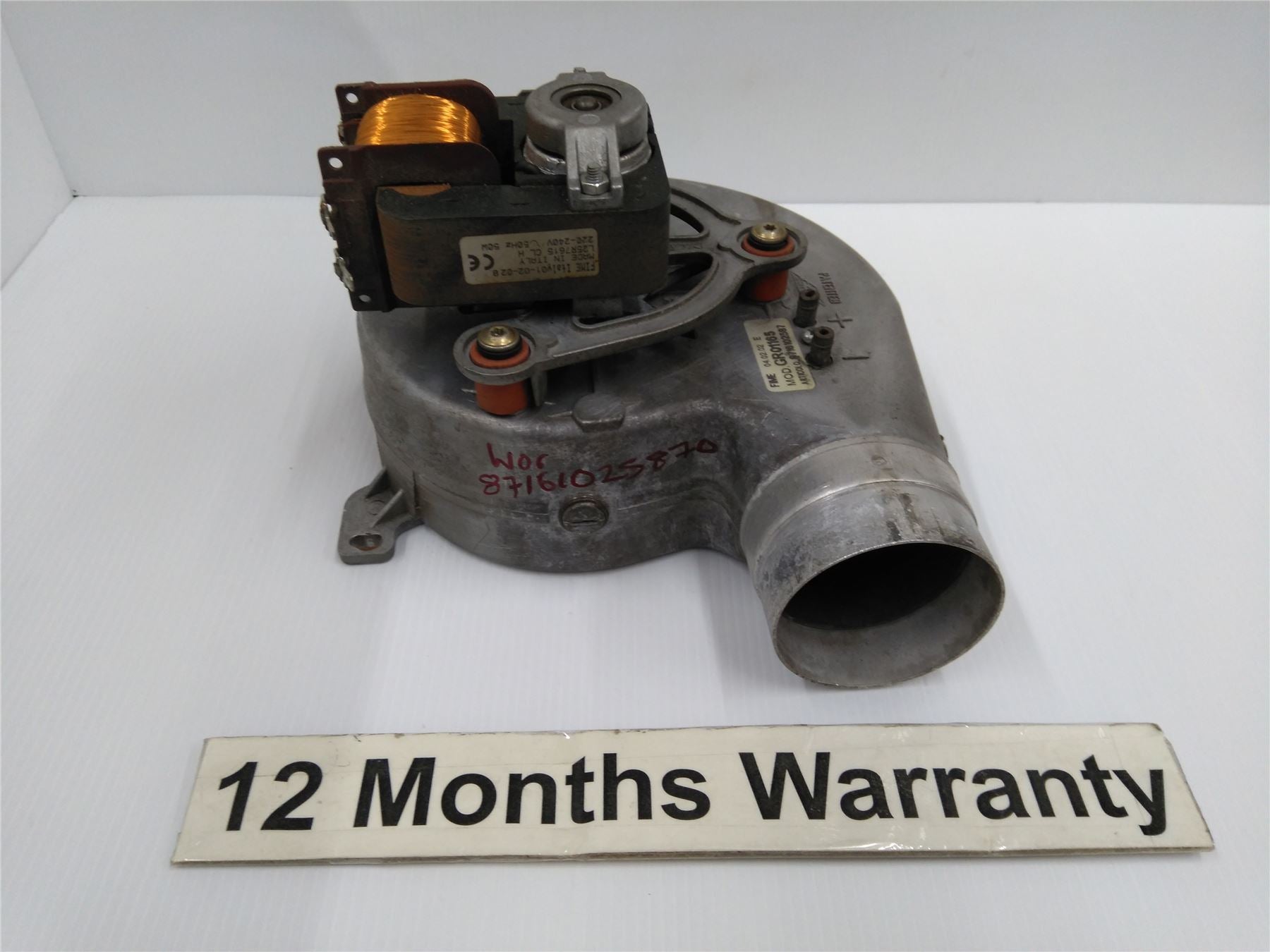 Worcester Bosch GR01165 87161025870 FAN 12m warranty