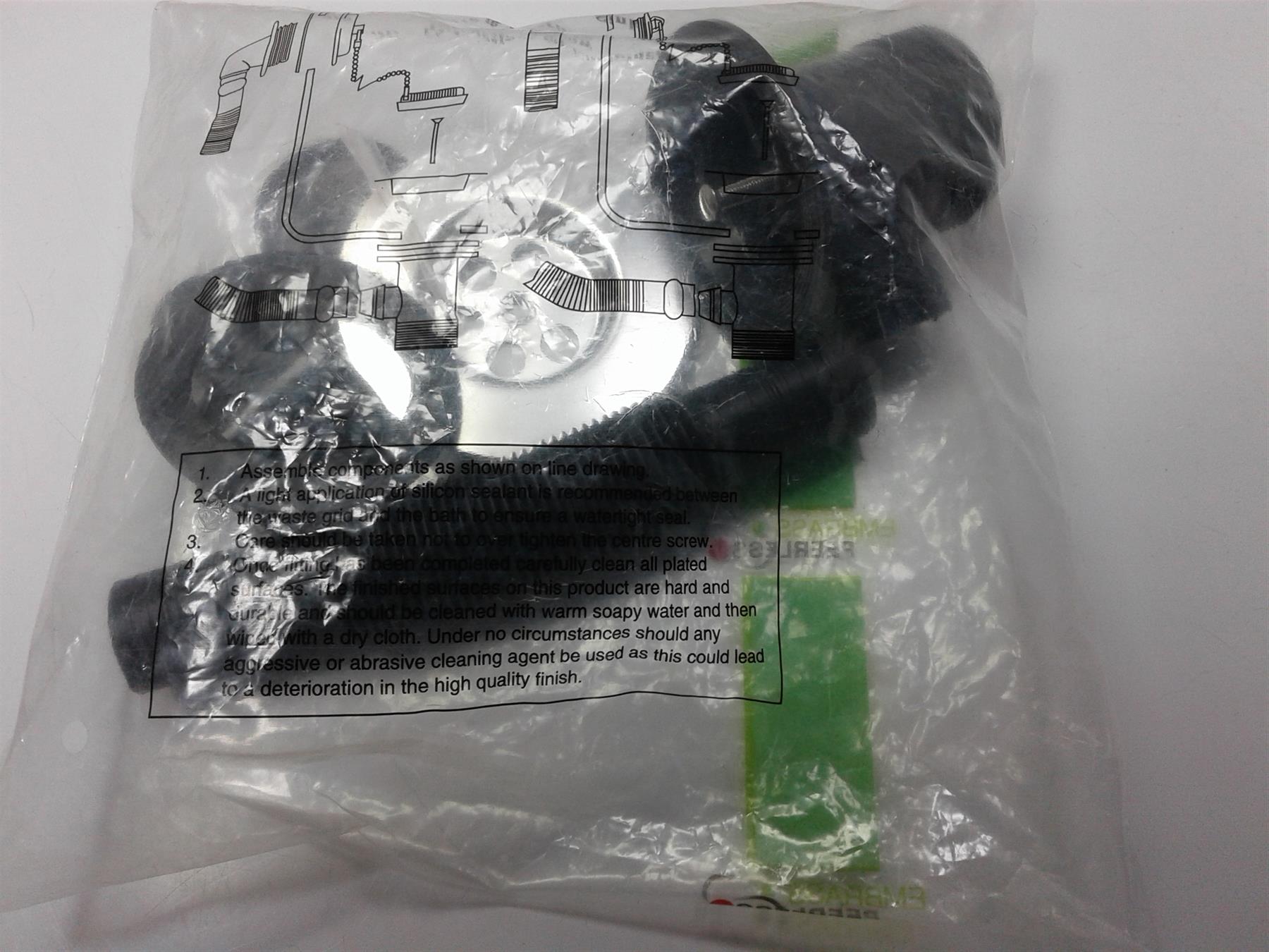 1 1/2" 5* Sink Waste & Overflow