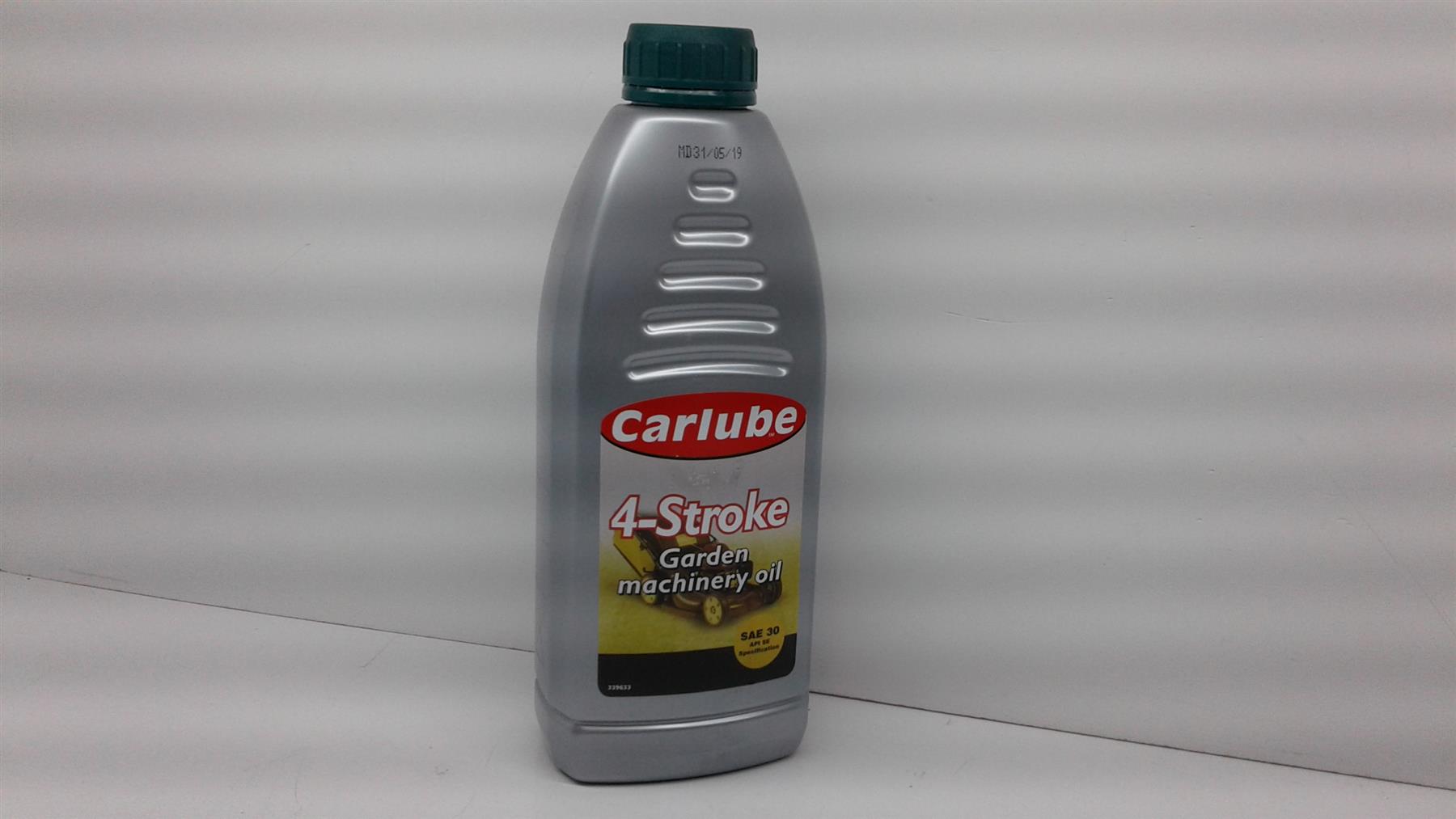 Carlube 4 Stroke Garden Machinery Engine Oil SAE30 Lubricant - 1L