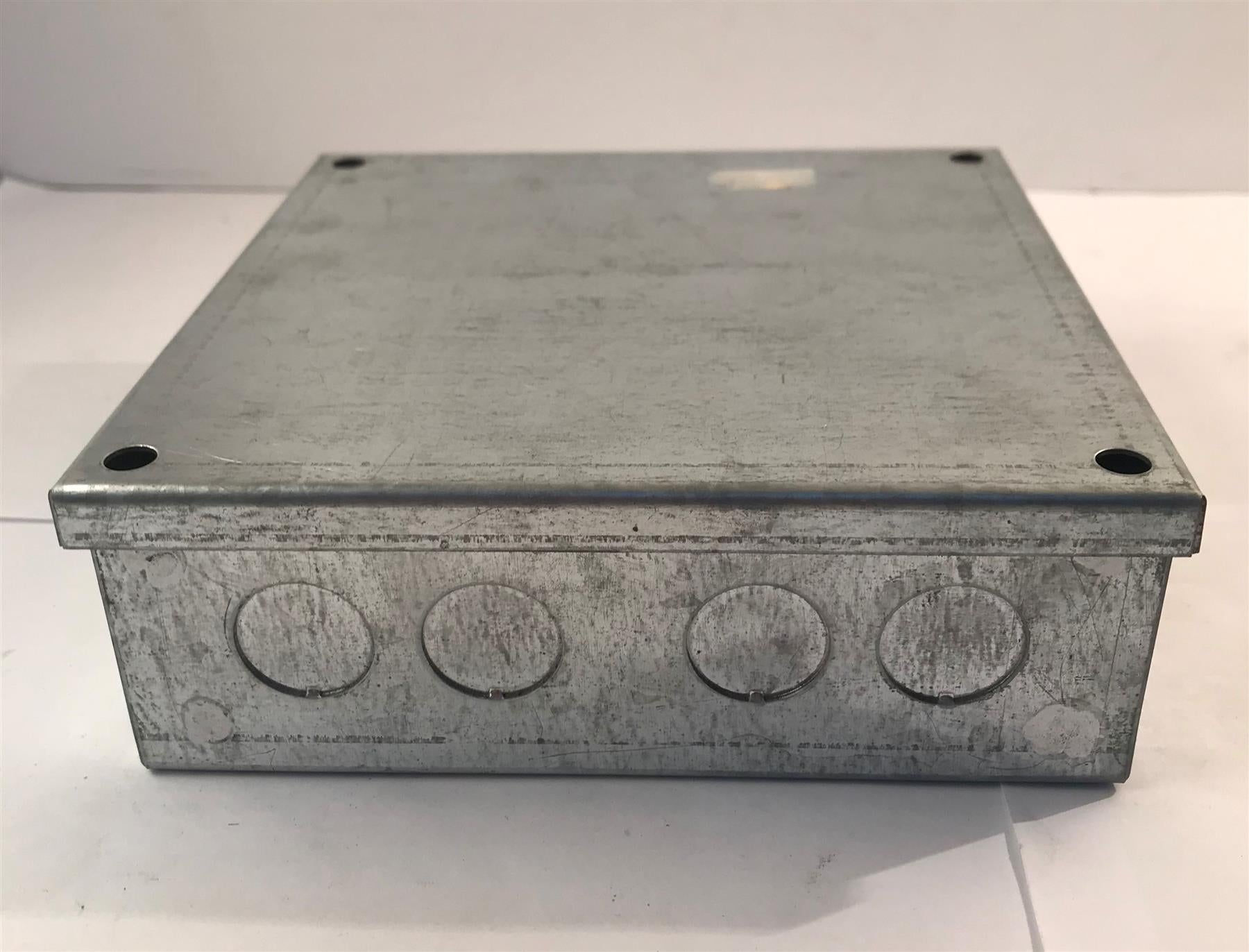 Steel Galvanised Adaptable Box, 150mm x 150mm x 50mm