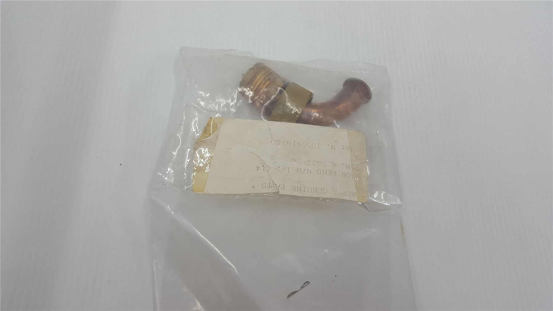 NEW ALPHA UNION BEND 1/2 AND SEAL KIT 745 - 6.5628530