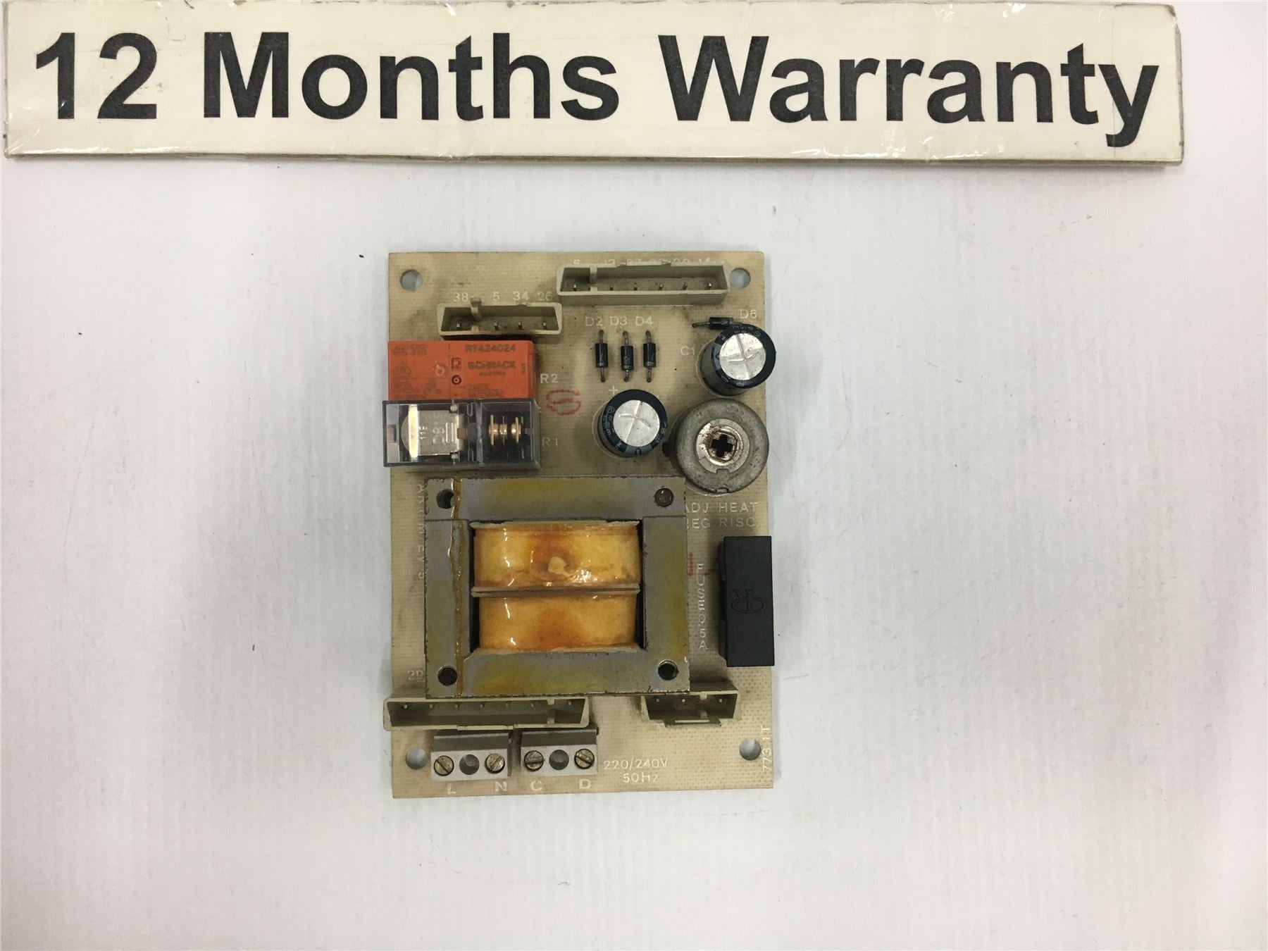RAVENHEAT 820 / 20T PCB 5021160 0012CIR01005/1 12m warranty