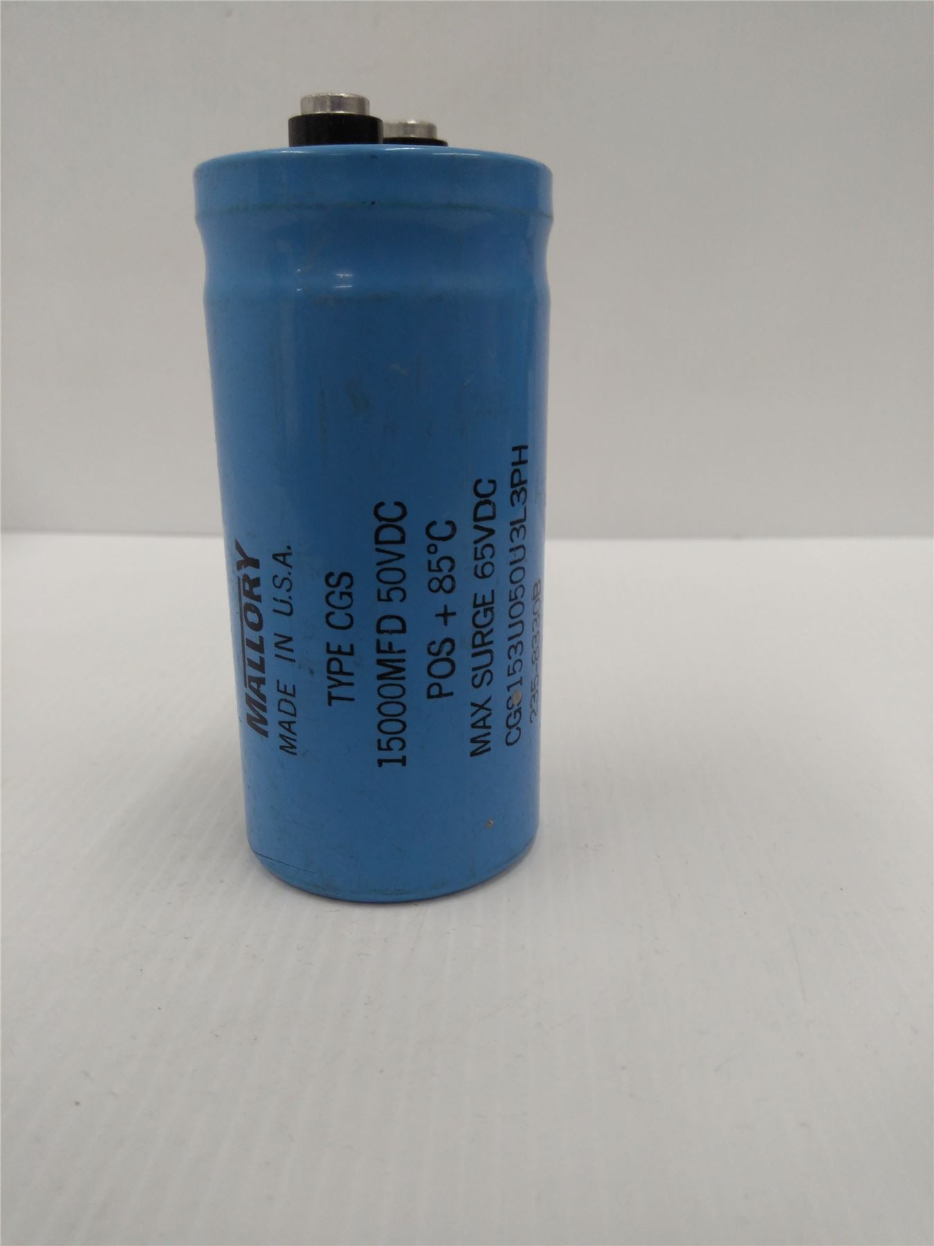 Capacitors - Screw Terminal 15000MFD 50VDC Type CGS