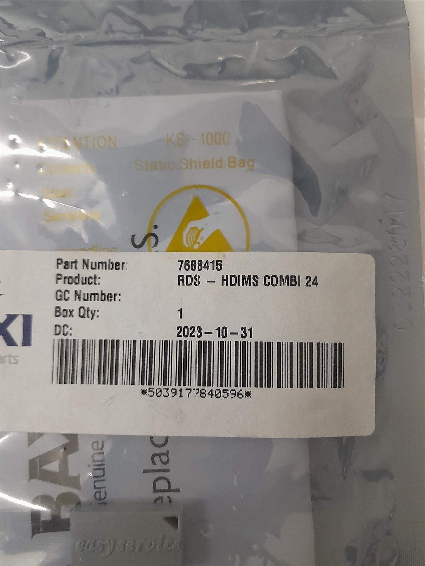 BAXI 7688415 RDS HDIMS COMBI 24