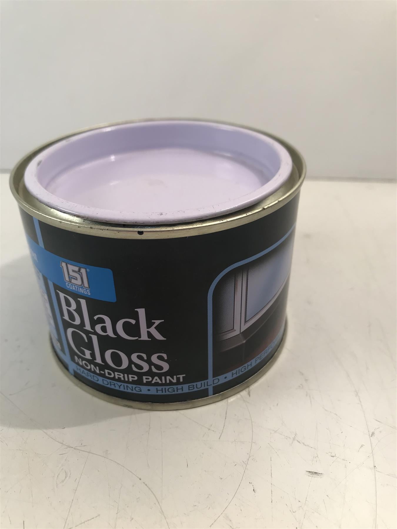 151 Coatings Black Gloss Non-Drip Paint 180ml