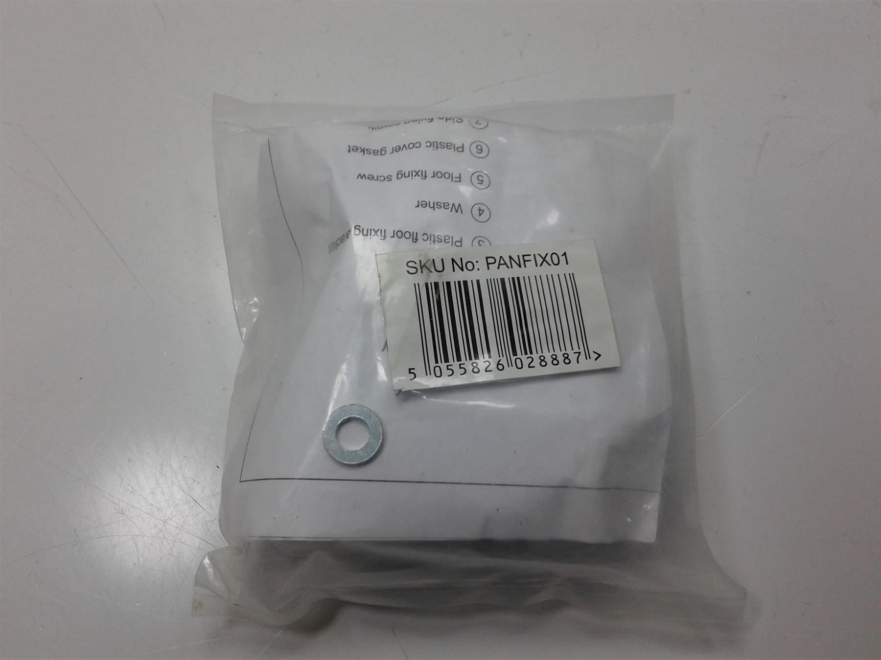 Bidet Side Fixing Bathroom WC Angled Floor Pan WC Fitting Kit -with Brackets