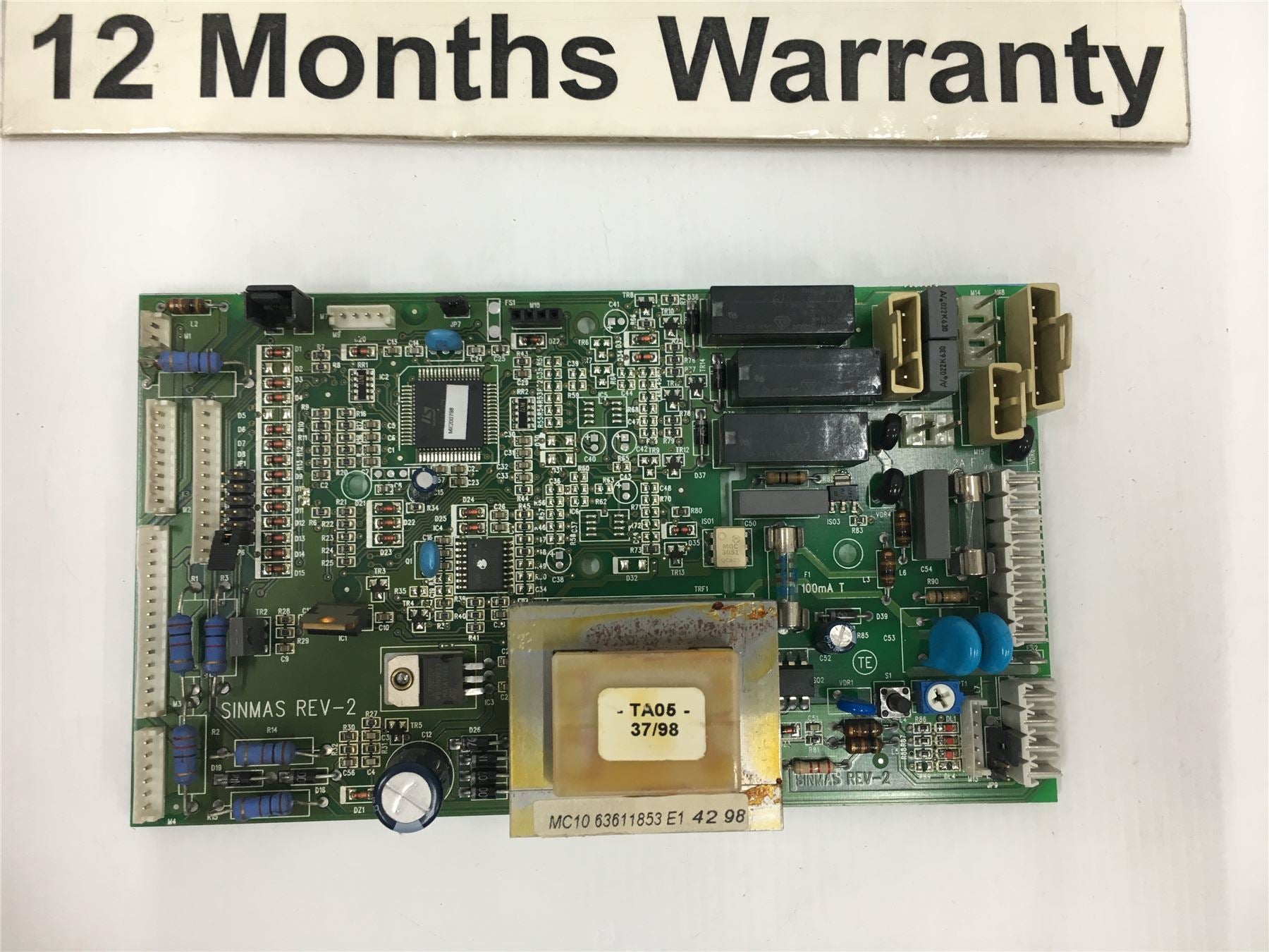 VOKERA MC10FN5 CARD PCB 10024731 REV 2 12M WARRANTY