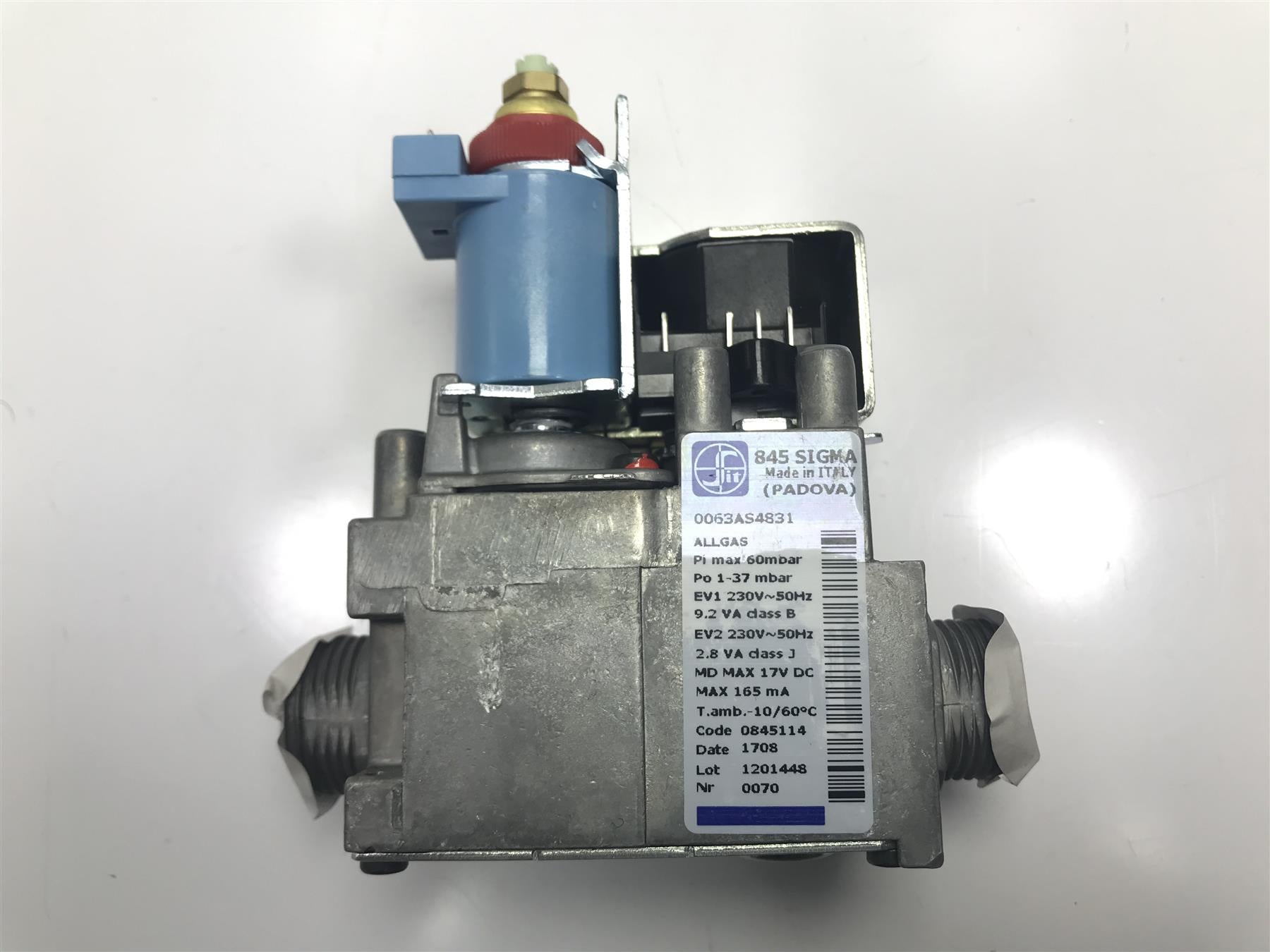 New Vokera 20035533 Gas Valve