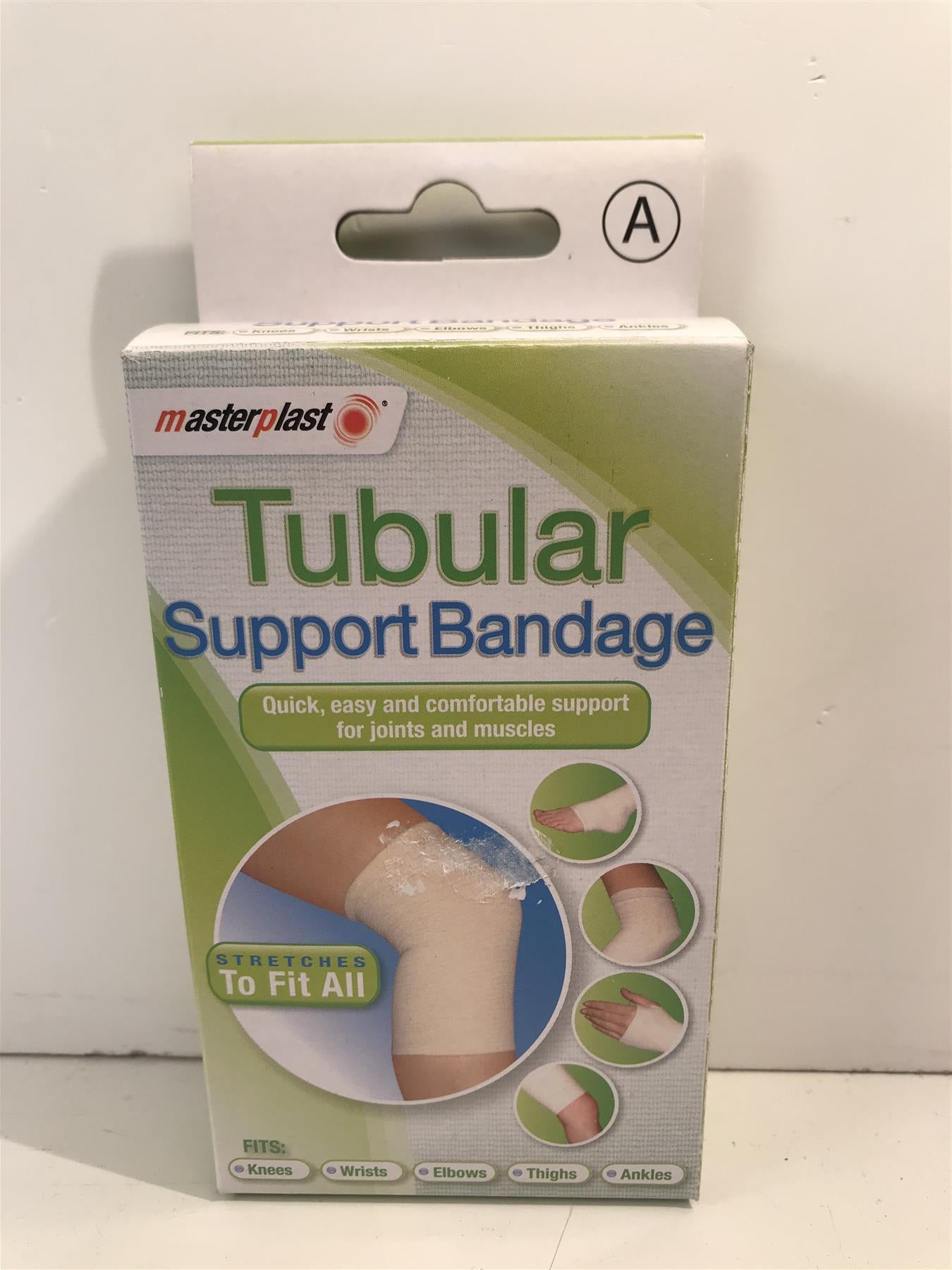 Tubular Support Bandage for muscles and joints Size A to fit 12.5-14.5cm Small