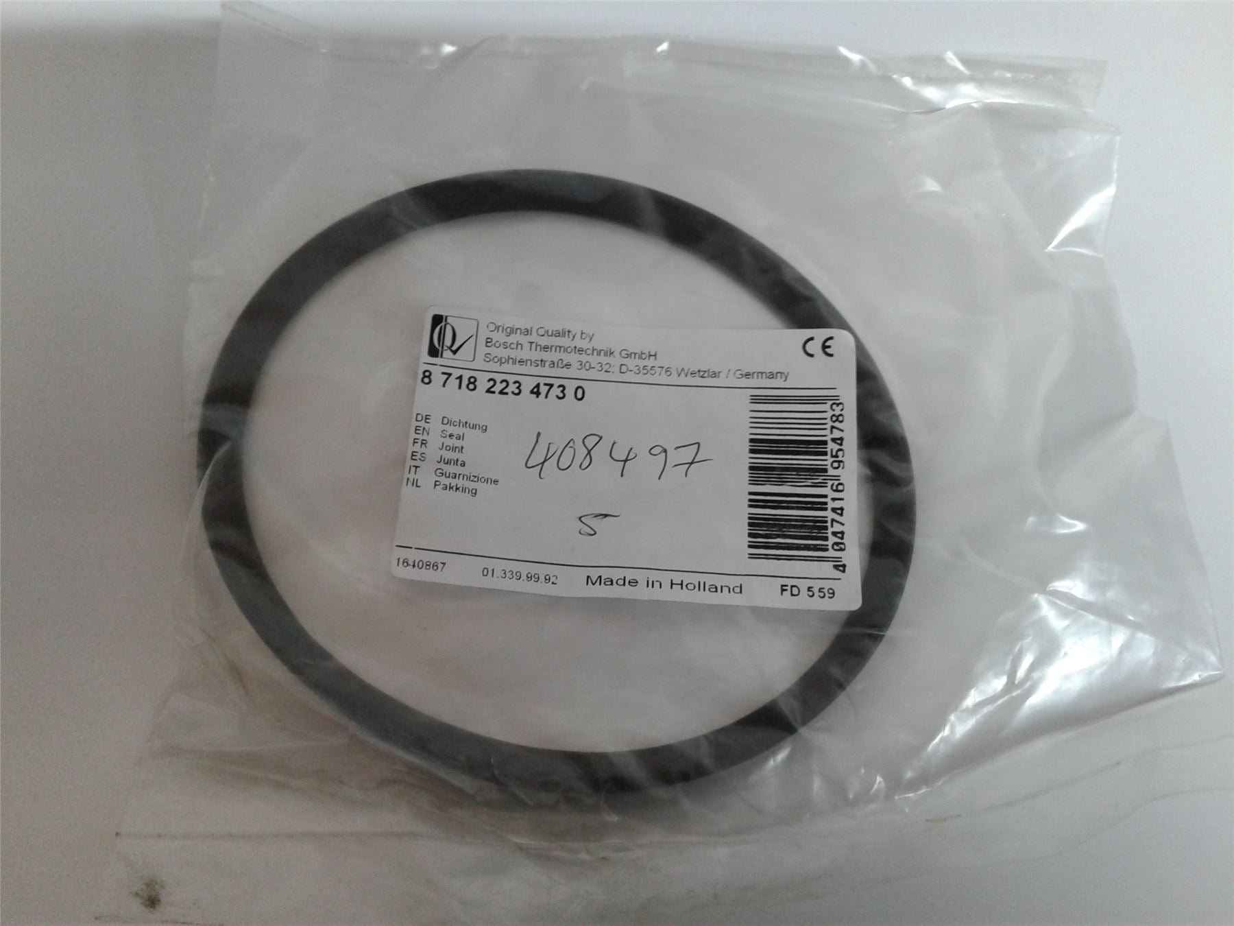 NEW Bosch Worcester 87182234730 Seal