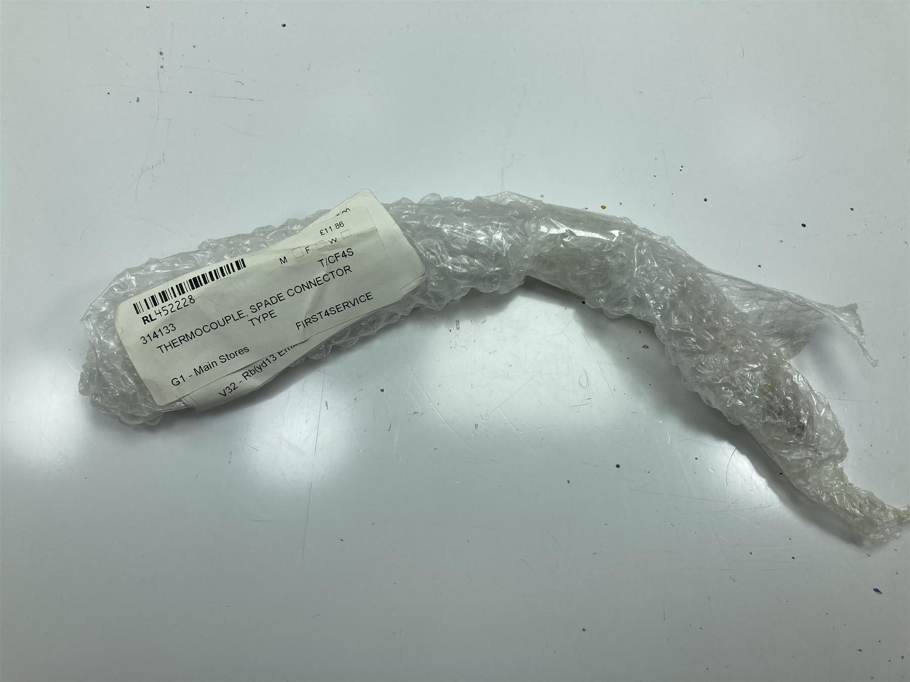 thermocouple spade connector type t/cf4s