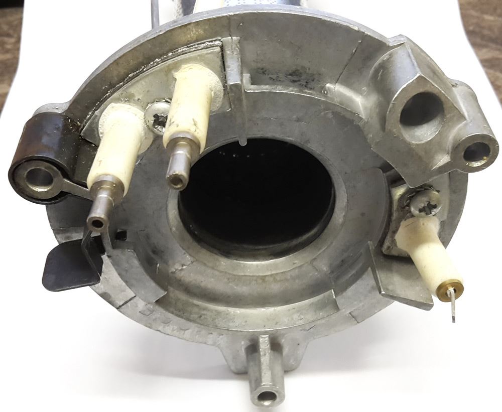 NEW IDEAL BURNER 075038 WITH MOUNT AND ELECTRODES 075168