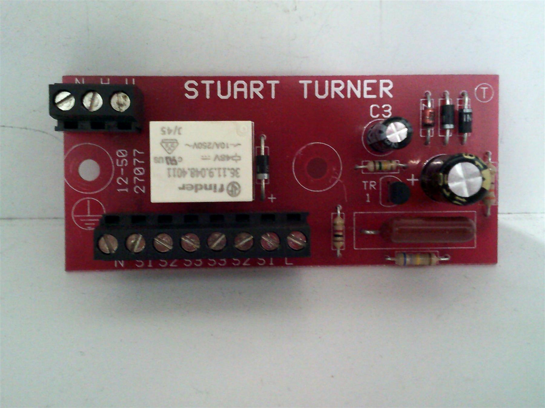 STUART TURNER PCB CIRCUIT BOARD 27077 FOR MONSOON PUMP
