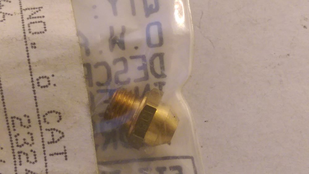 NEW BAXI INJECTOR BLR W/GAS 30/40/50RS2 232446