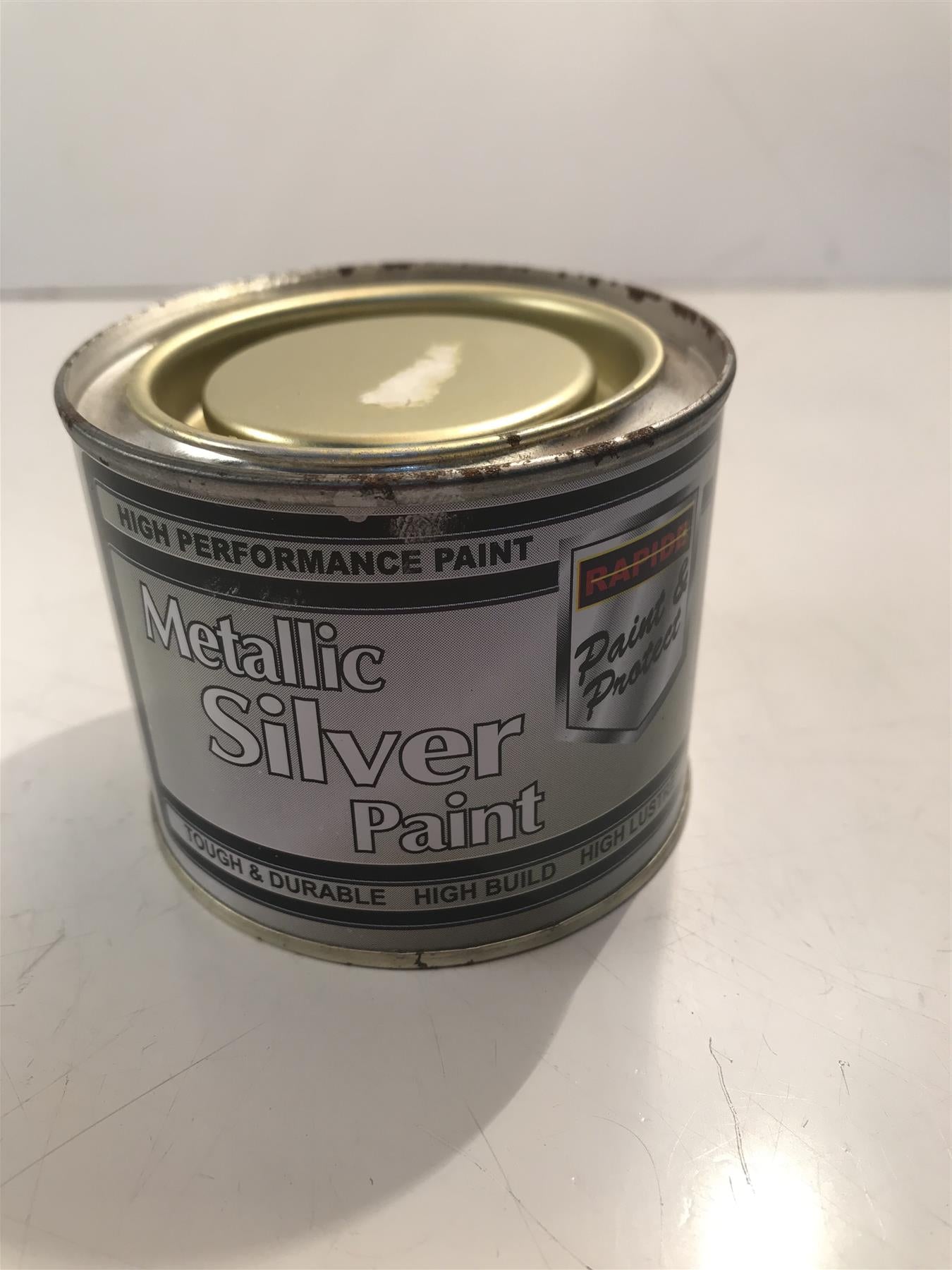 Rapide Paint & Protect Metallic Silver Paint 160ml