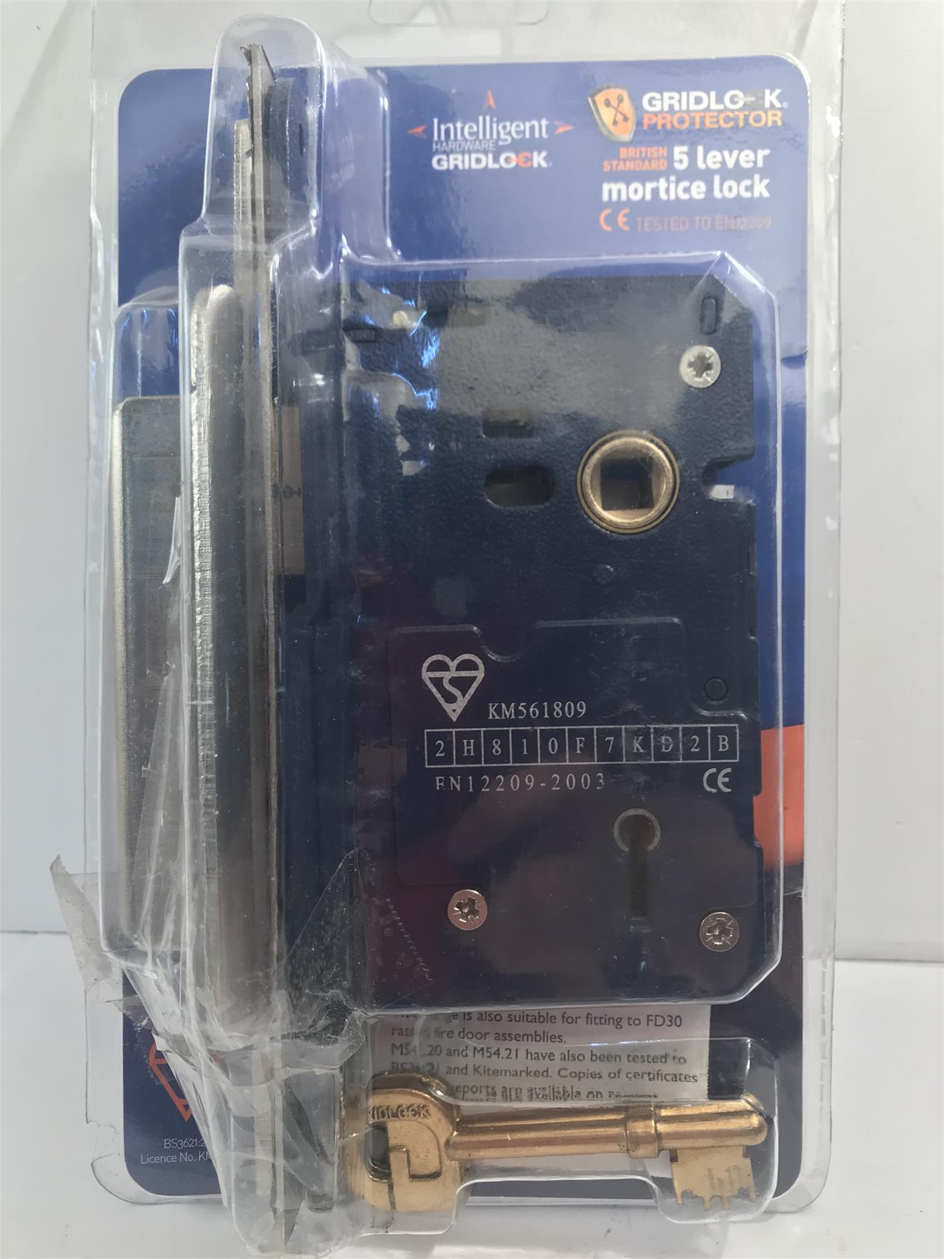 Gridlock Protector 5 Lever Mortice Lock BP.54.2175SSS