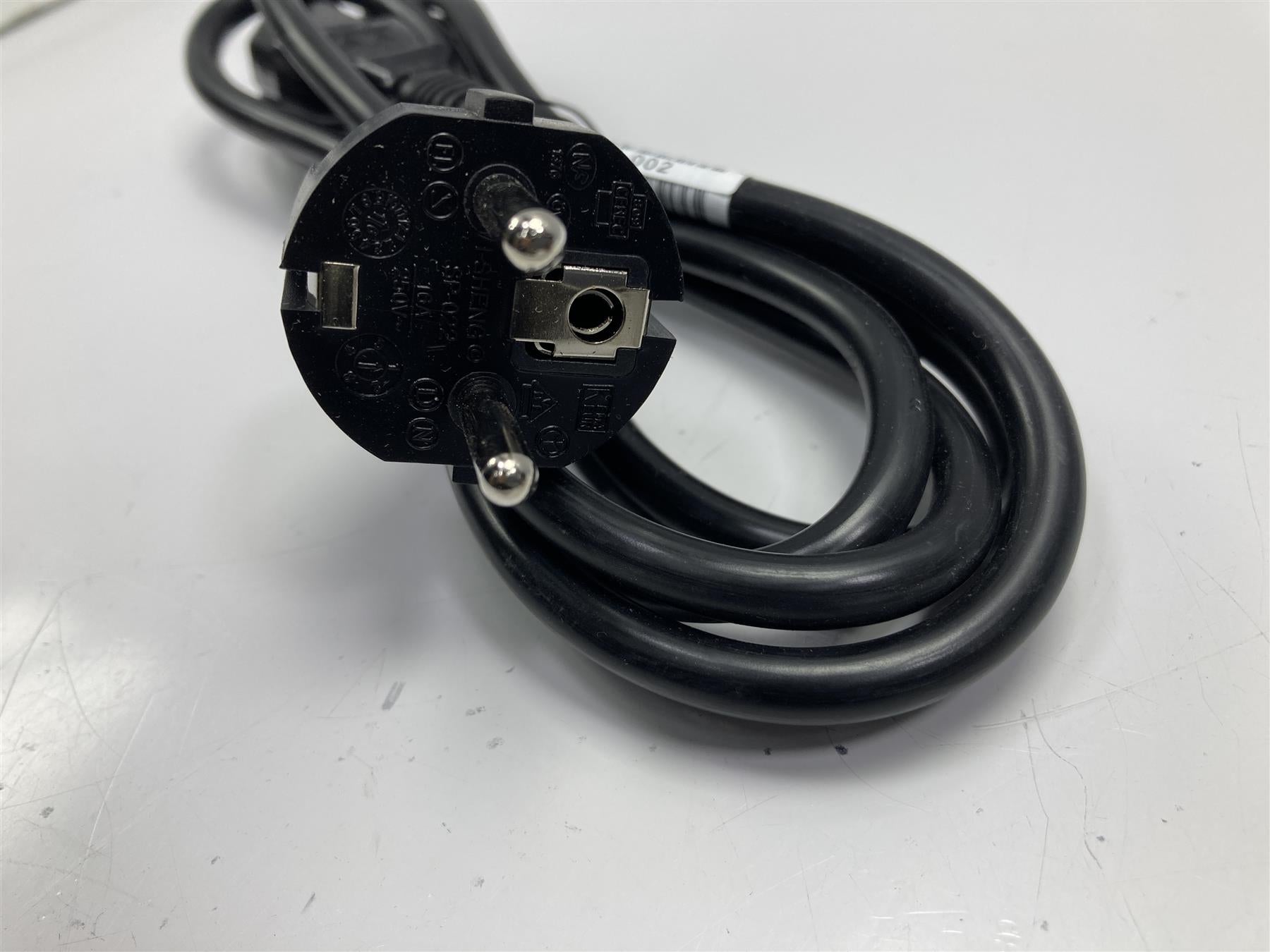 300020-002 Zebra EURO A/C POWER CORD 220V FOR EU EURO-IEC320C13