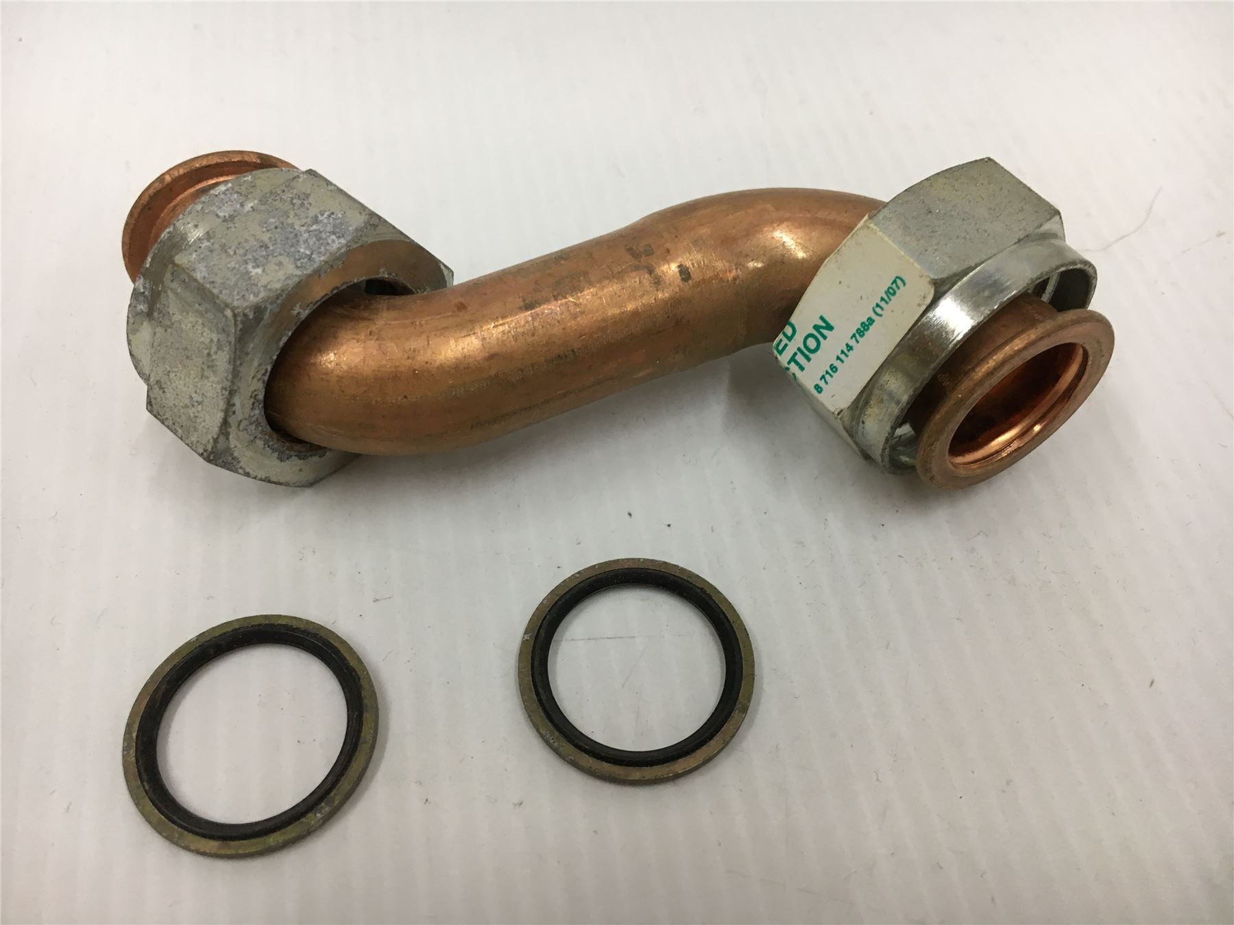 NEW WORCESTER GAS PIPE ASSEMBLY INLET 87161065310 NOW USE 87161162690