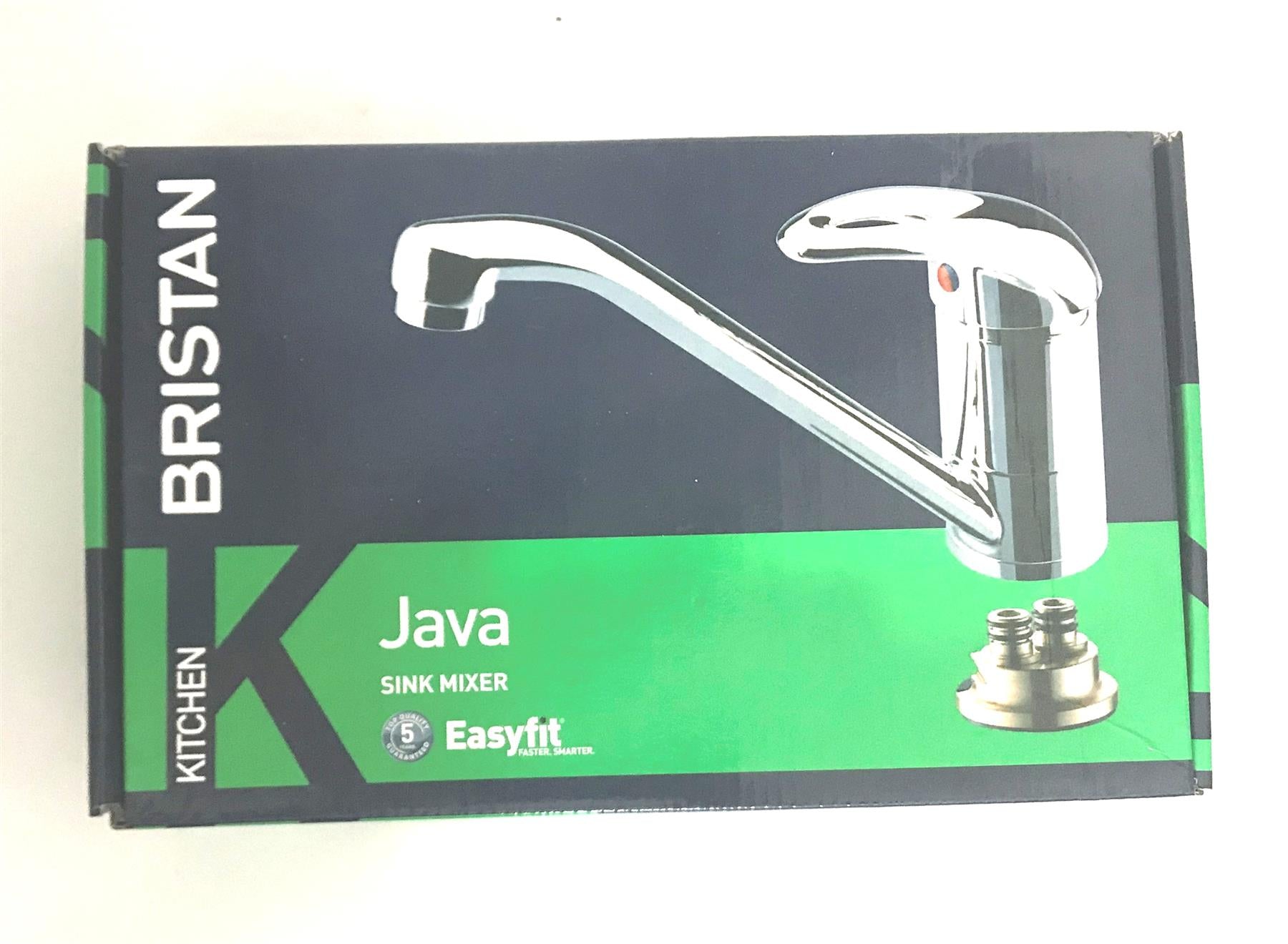 Bristan Java Single Flow Mono Sink Mixer Tap Chrome J SFSNK EF C