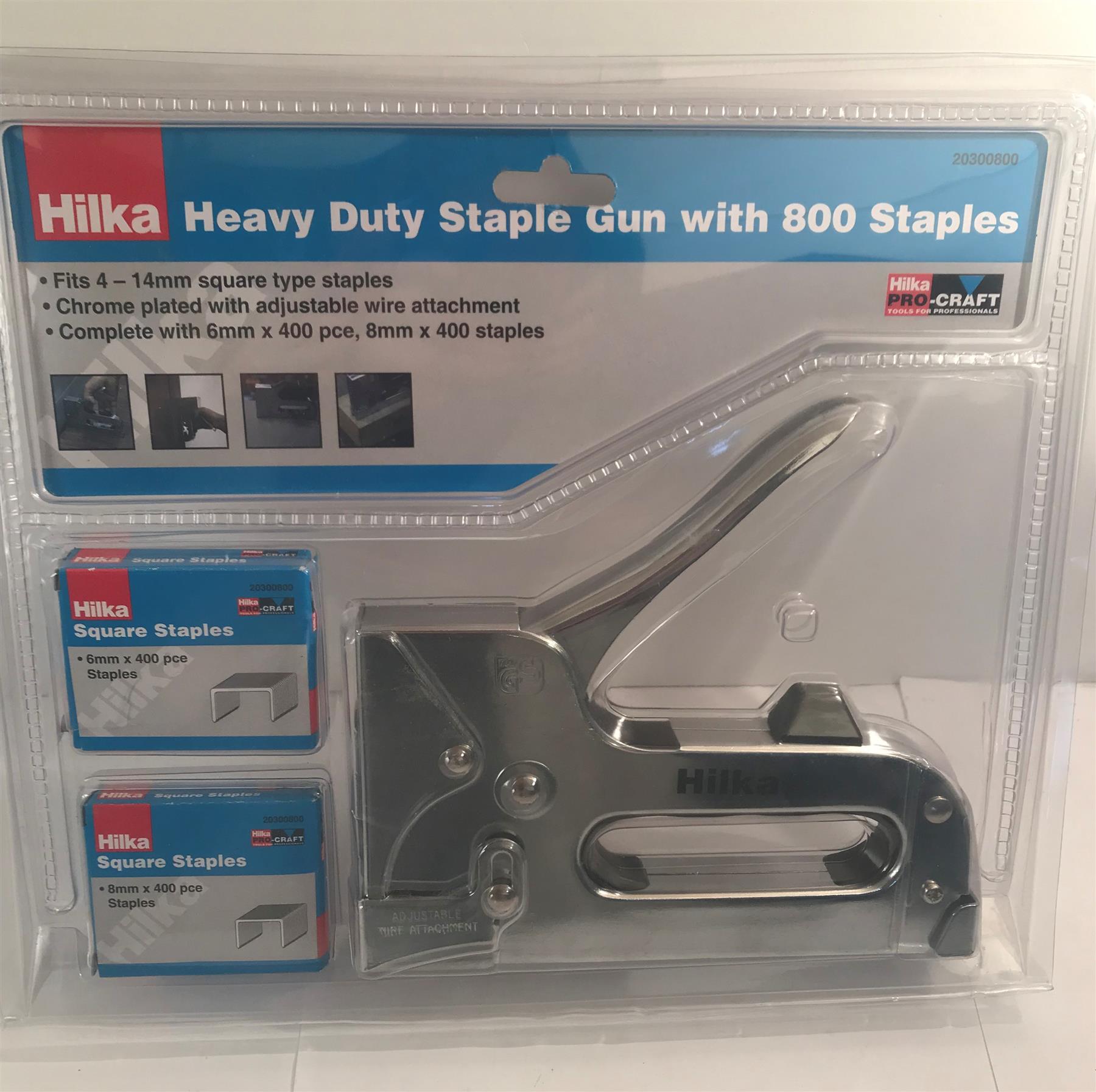 Hilka Heavy Duty Gun 800 Staples 20300800