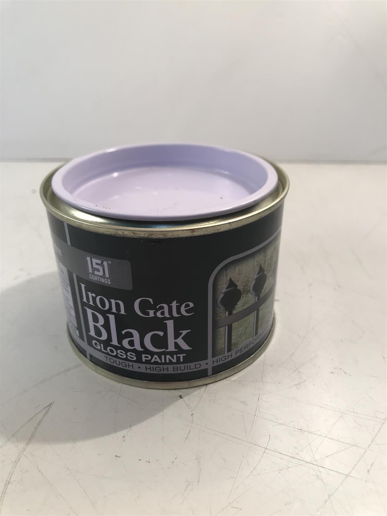 151 Coatings Iron Gate Black Gloss Paint 180ml