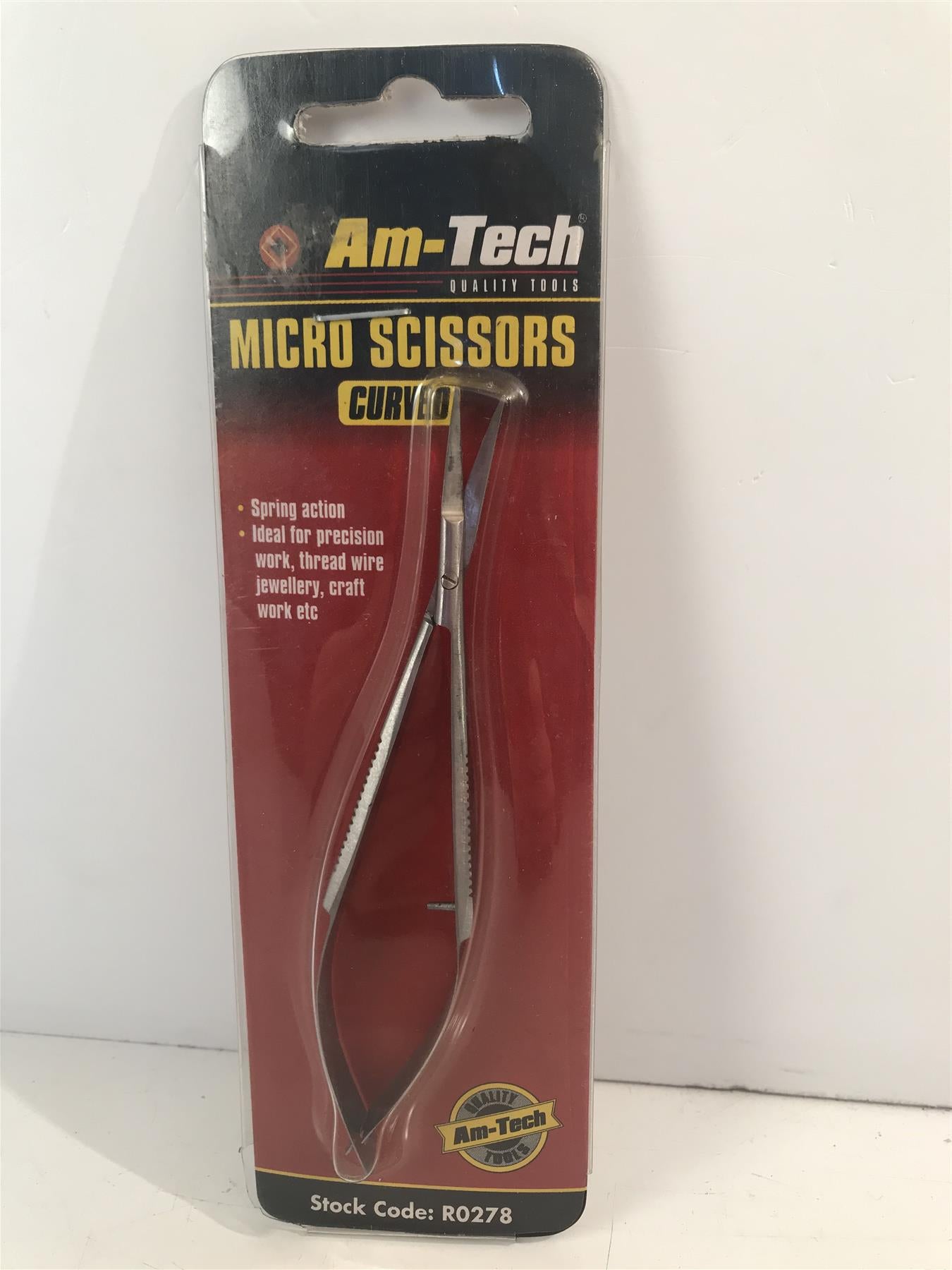 Precision Curved Micro Scissors Small Mini Art Crafts Model Maker Tool R0278