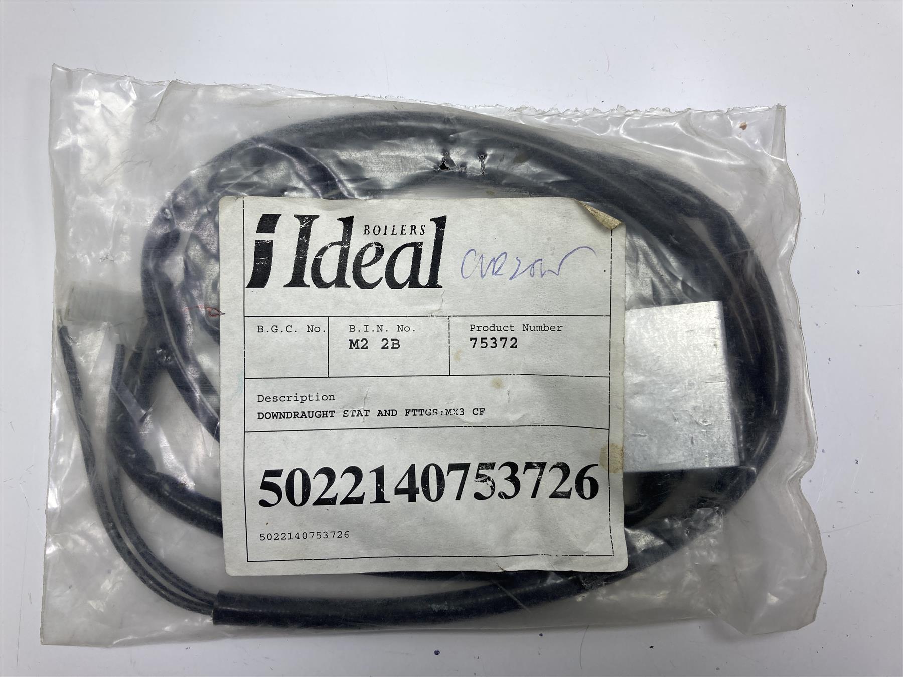 075372 - OBSOLETE DOWNDRAFT STAT AND FTTGS:MX3 CF