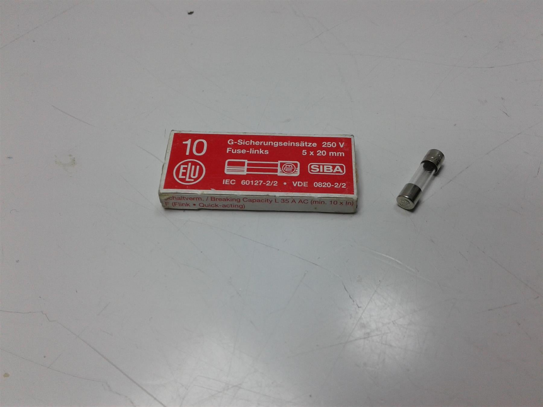 2 Amp F2A 5 x 20mm Quick Blow Glass Fuse 10 PACK