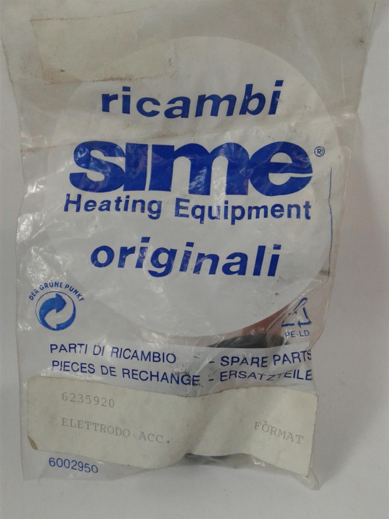 NEW Ricambi Sime Ignition Ionisation Electrode WITH Lead 6235920 SPARE PART