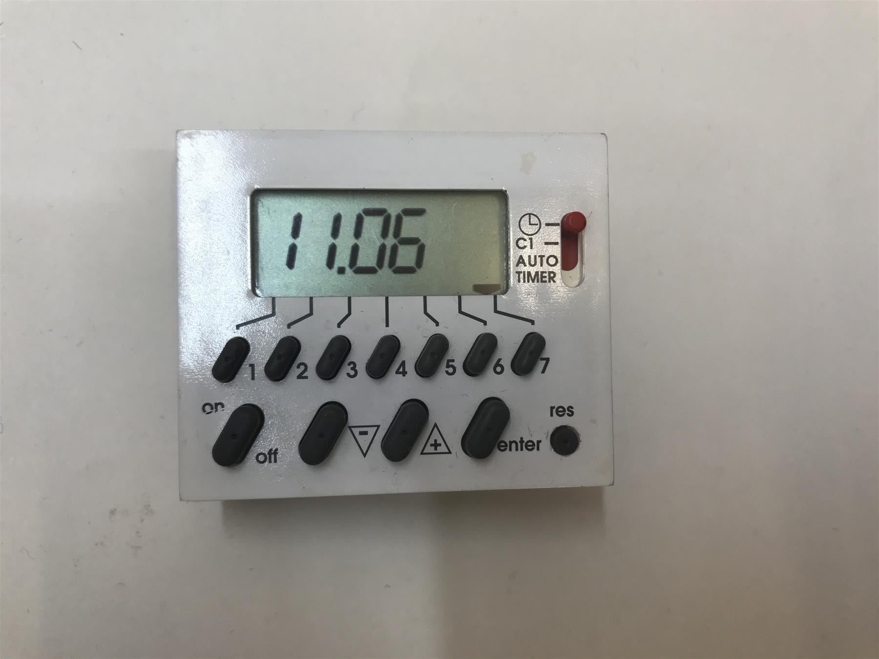 BIASI DIGITAL TIMER CLOCK 7DAY BI1475118