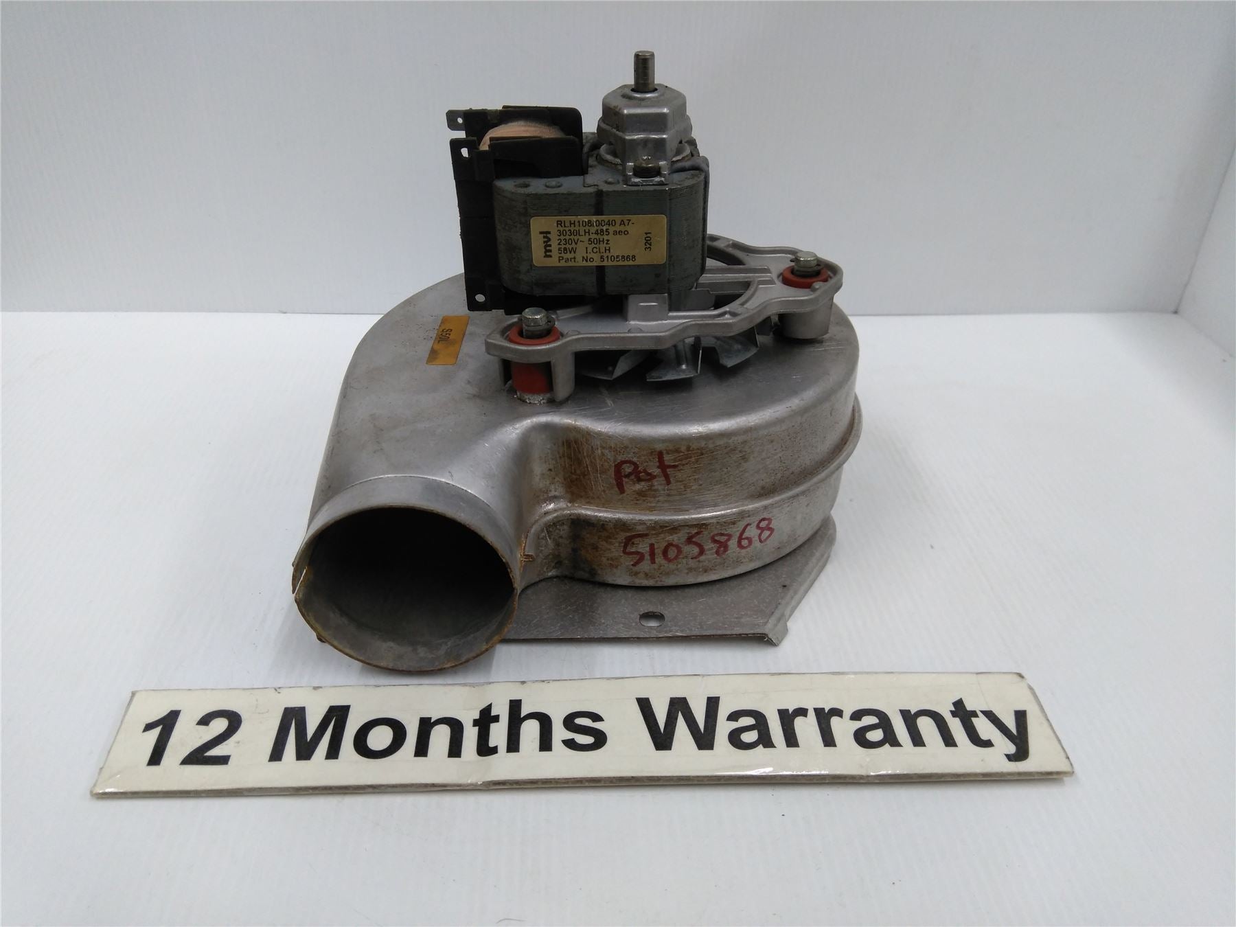 POTTERTON SUPRIMA 60L & 70L FAN RLH108/0040 5105868 5105947 12m warranty