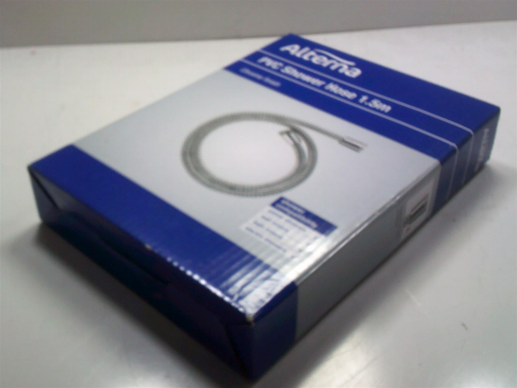 Alterna ALTS0012 PVC Chrome Finish Shower Hose 1.5m