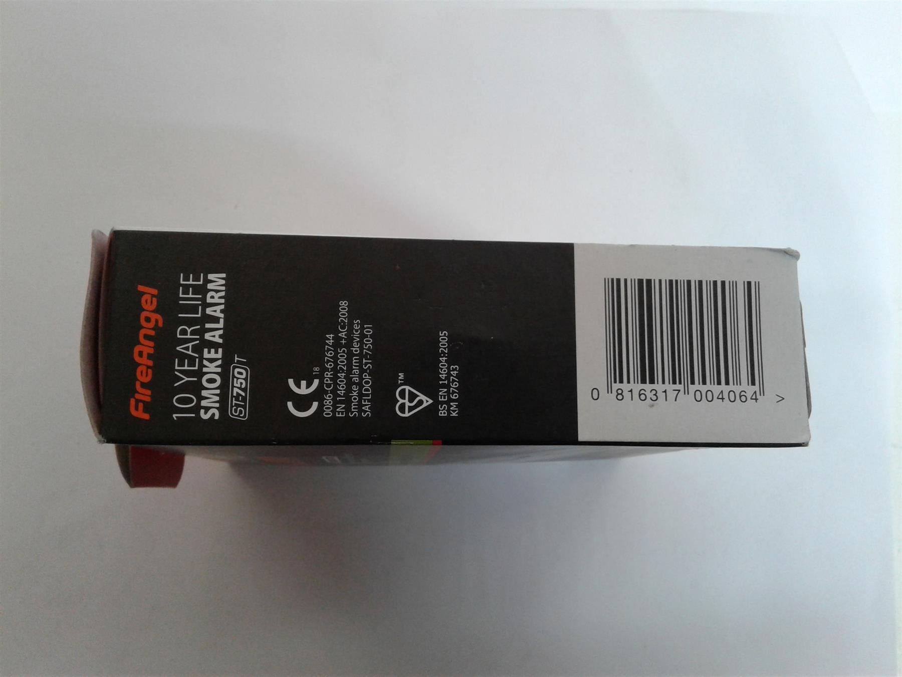 New FireAngel ST750T Thermoptek Smoke Alarm