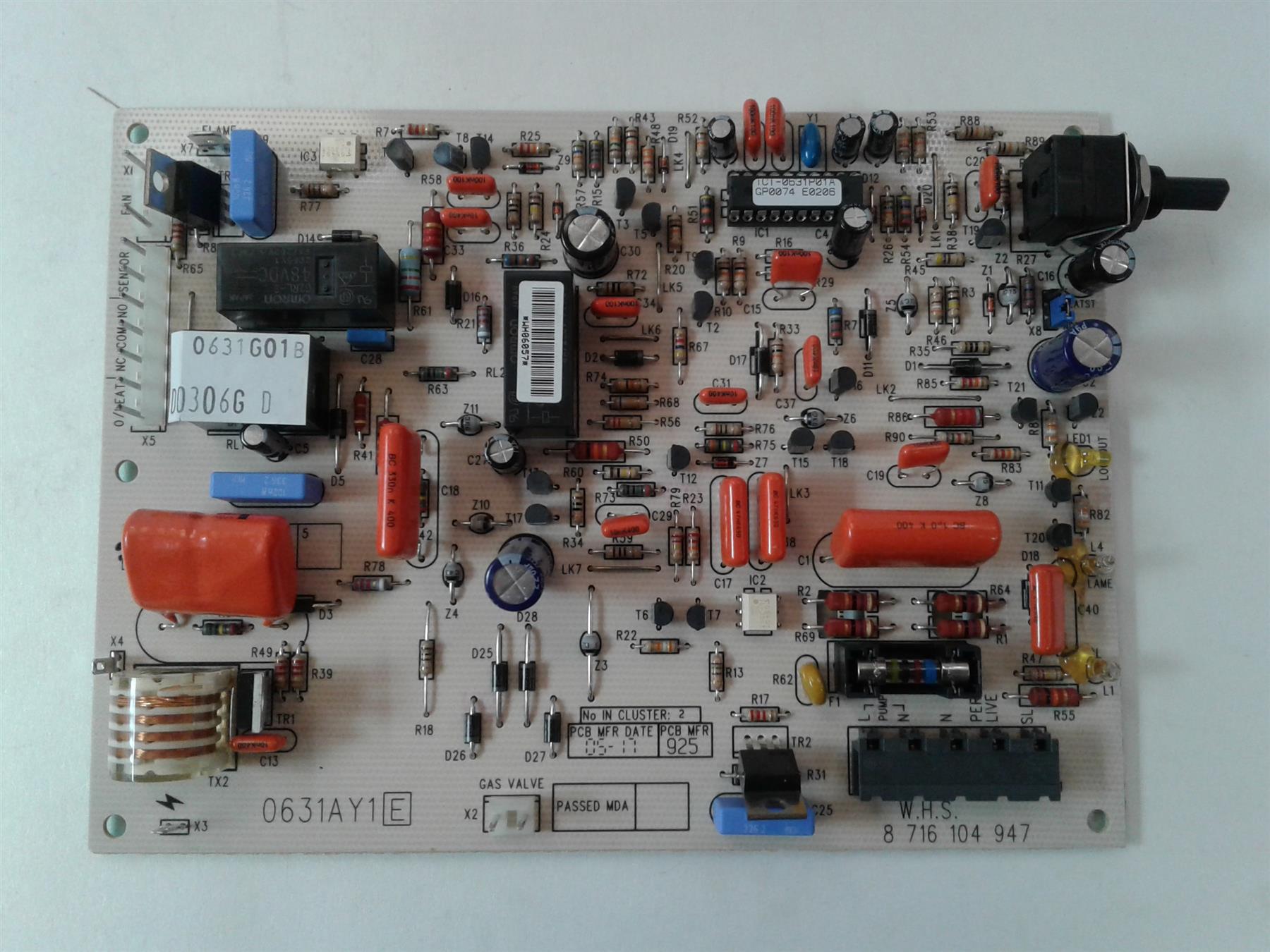 NEW WORCESTER BOSCH 24 CBI PCB 87161463320