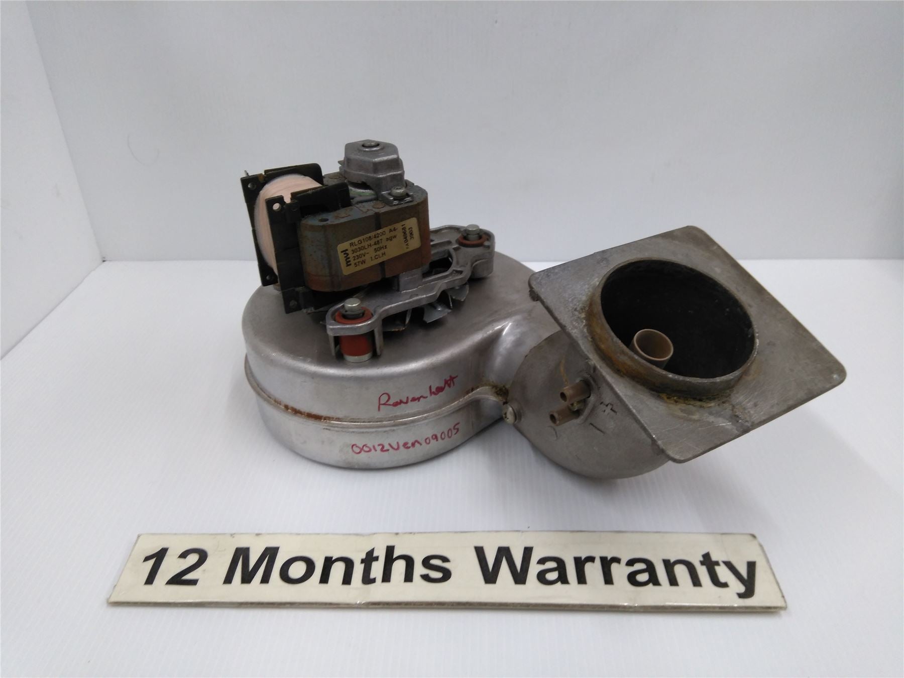 RAVENHEAT RLG108/4200 0012VEN09005/0 FAN 12m warranty