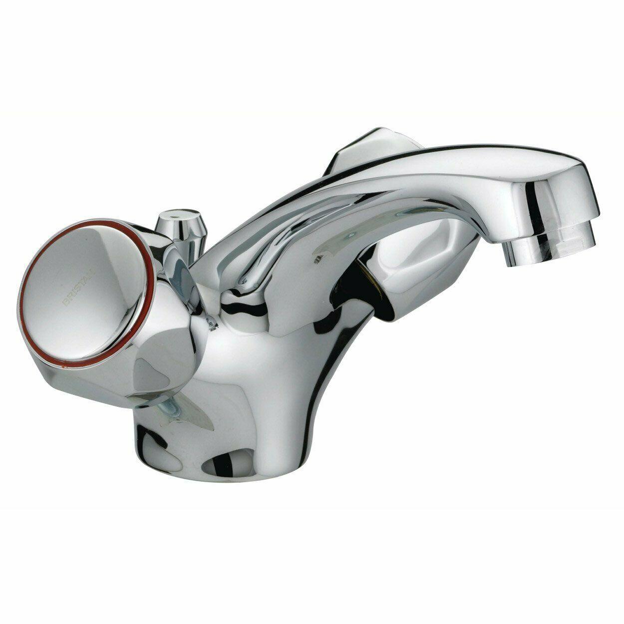 Bristan Club Monobloc Basin Sink Mixer Tap with Pop-Up Waste Chrome VAC BAS C MT