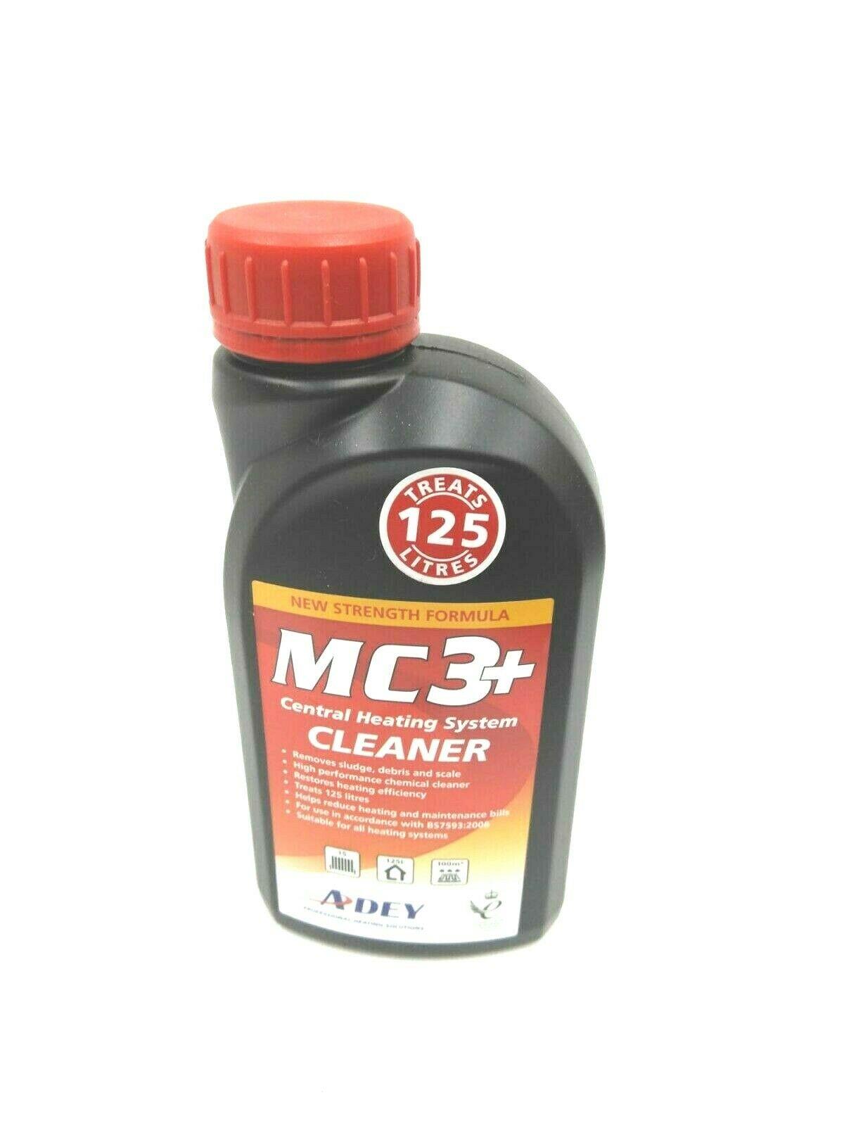 NEW ADEY MC3+ CENTRAL HEATING SYSTEM CLEANER 500ml