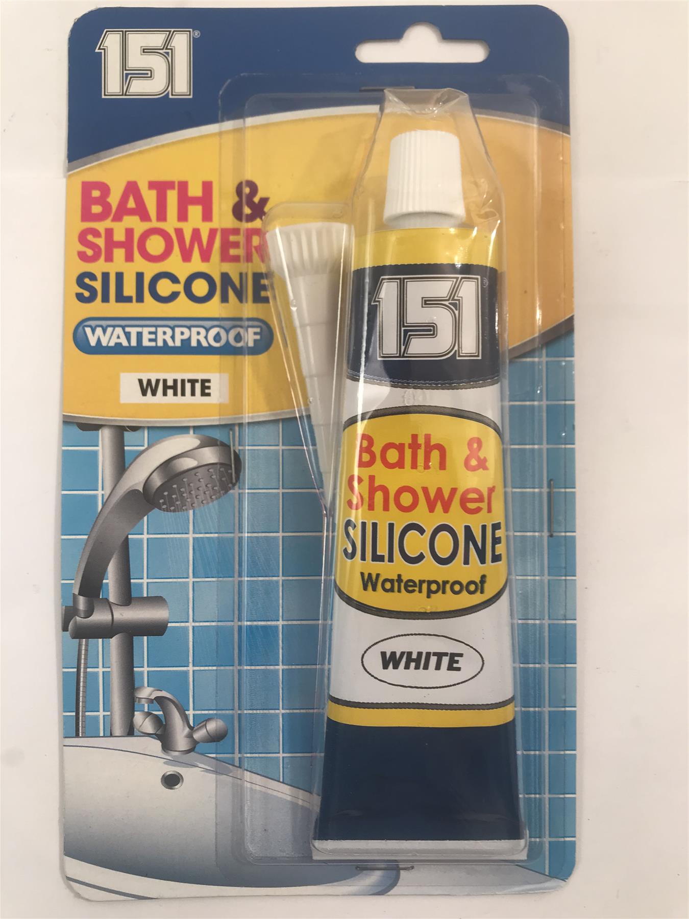 151 White Bath & Shower Silicone Waterproof 70g 10064