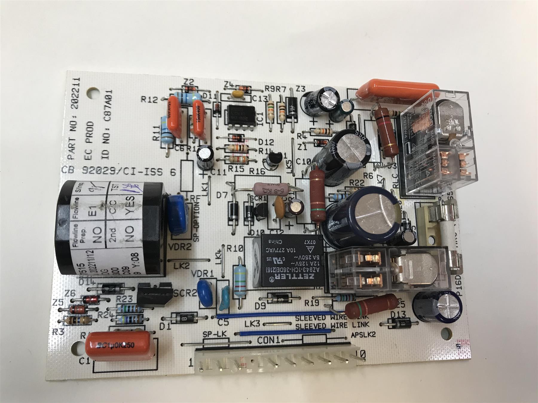 NEW GLOWWORM MAIN PCB S202211