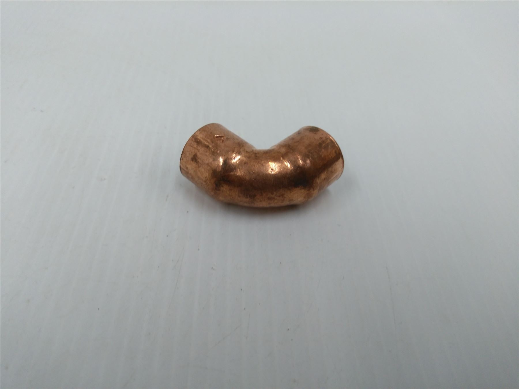 10 X COPPER END FEED FITTING 90 DEGREE ELBOW SIZE 15mm FEMALE TO FEMALE