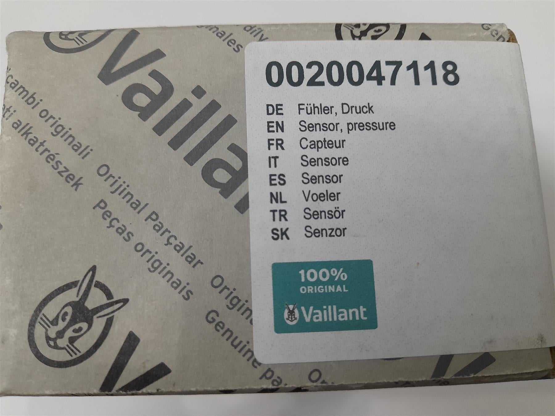 Vaillant EcoFIT Pure Water Pressure Sensor 0020047118