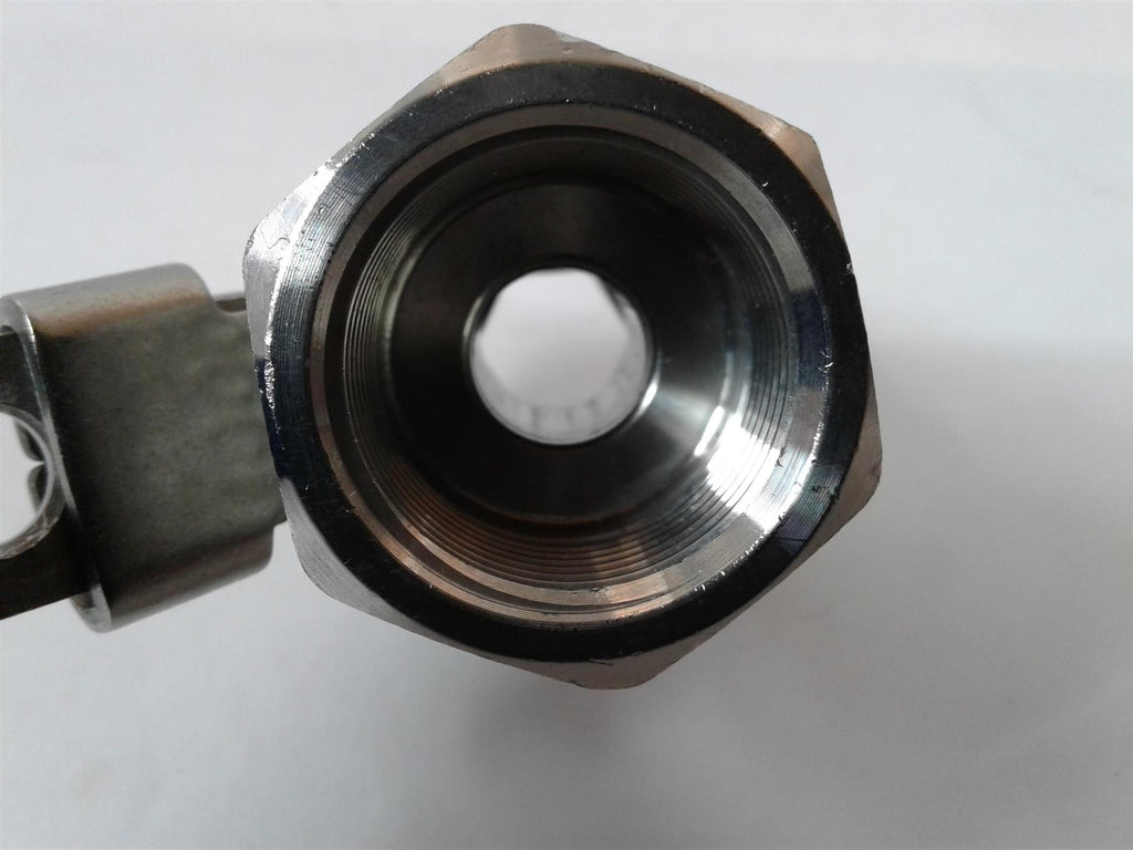 New Jet Range 2 Way Stainless Steel Ball Valve water gas 316 1000 WOG 3/4"