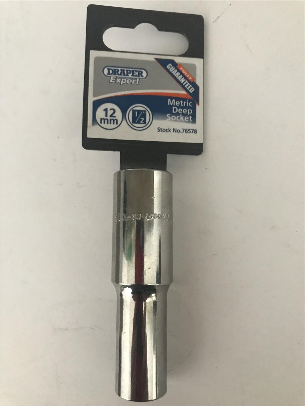 Draper expert 1/2"  12mm Deep Metric Socket 76578