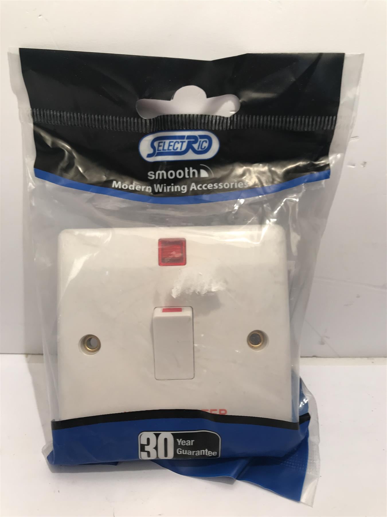 Selectric 20amp DP Switch with Neon "Water Heater"  SSL516W