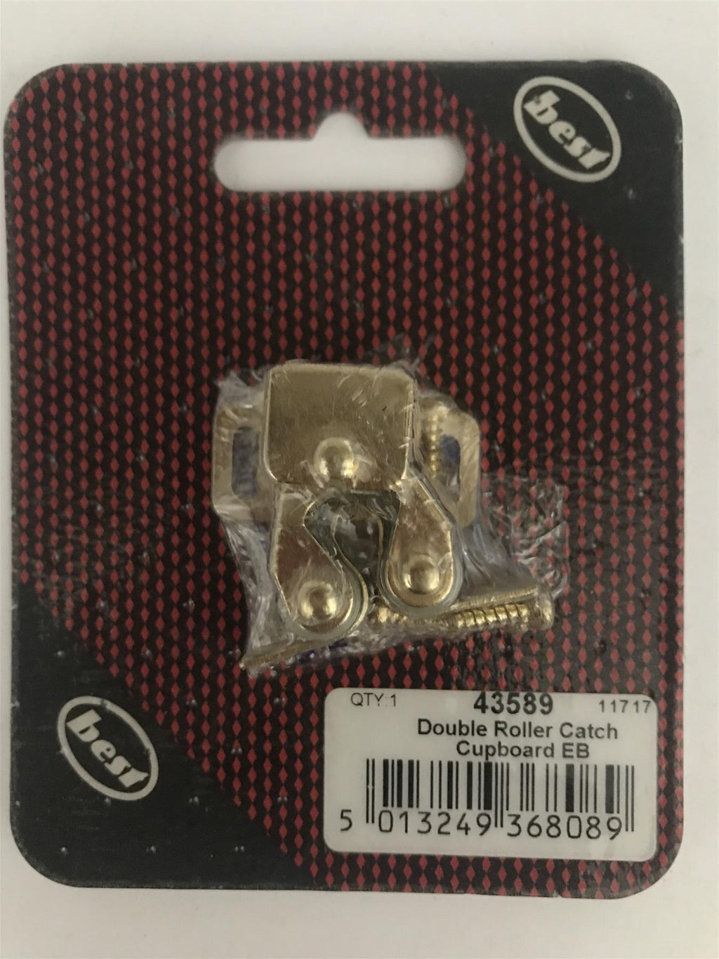 Best Double Roller Catch for Cupboards Electro Brass  43589